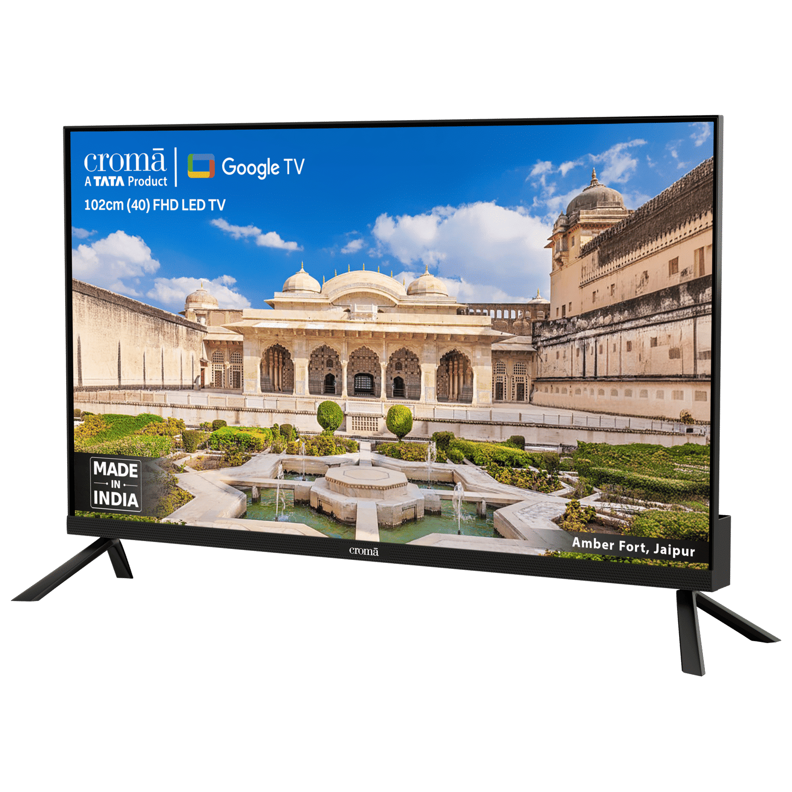 Croma 102 cm (40 inch) Full HD LED Smart Google TV with Dolby Audio _10