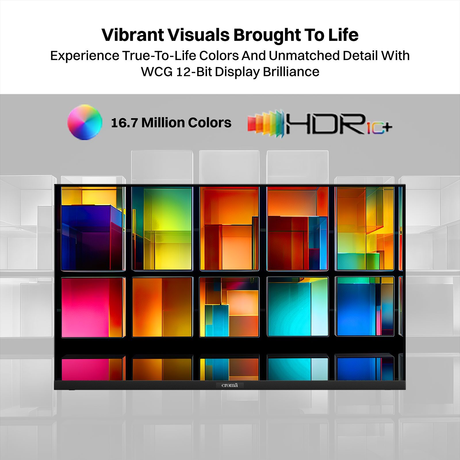 Croma 102 cm (40 inch) Full HD LED Smart Google TV with Dolby Audio _12