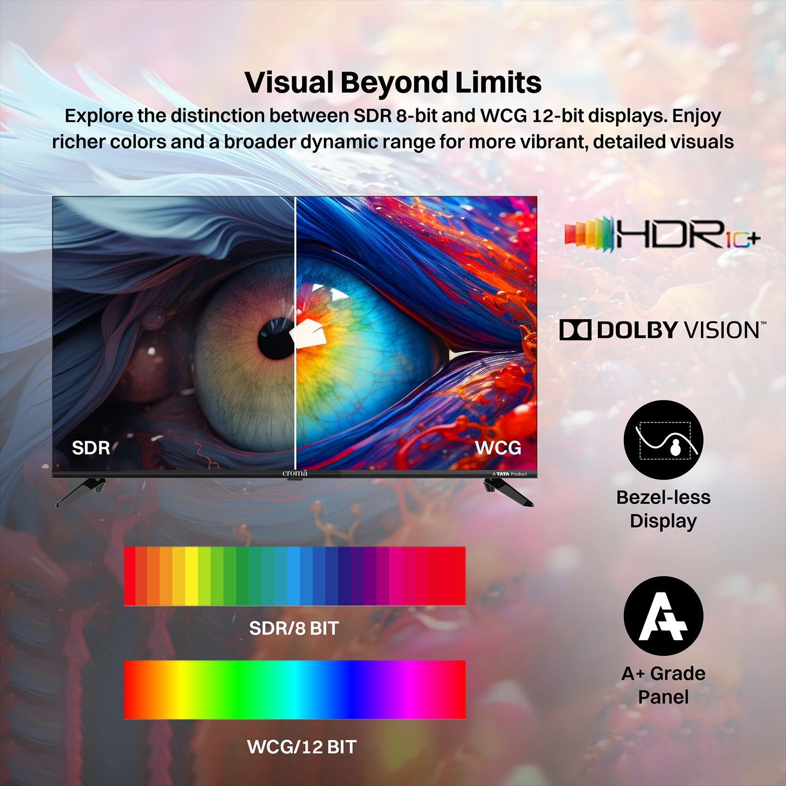 Croma 109.22 cm (43 inch) 4K Ultra HD LED Google TV with Google Voice Assistant Croma 109.22 cm (43 inch) 4K Ultra HD LED Google TV with Google Voice Assistant_13