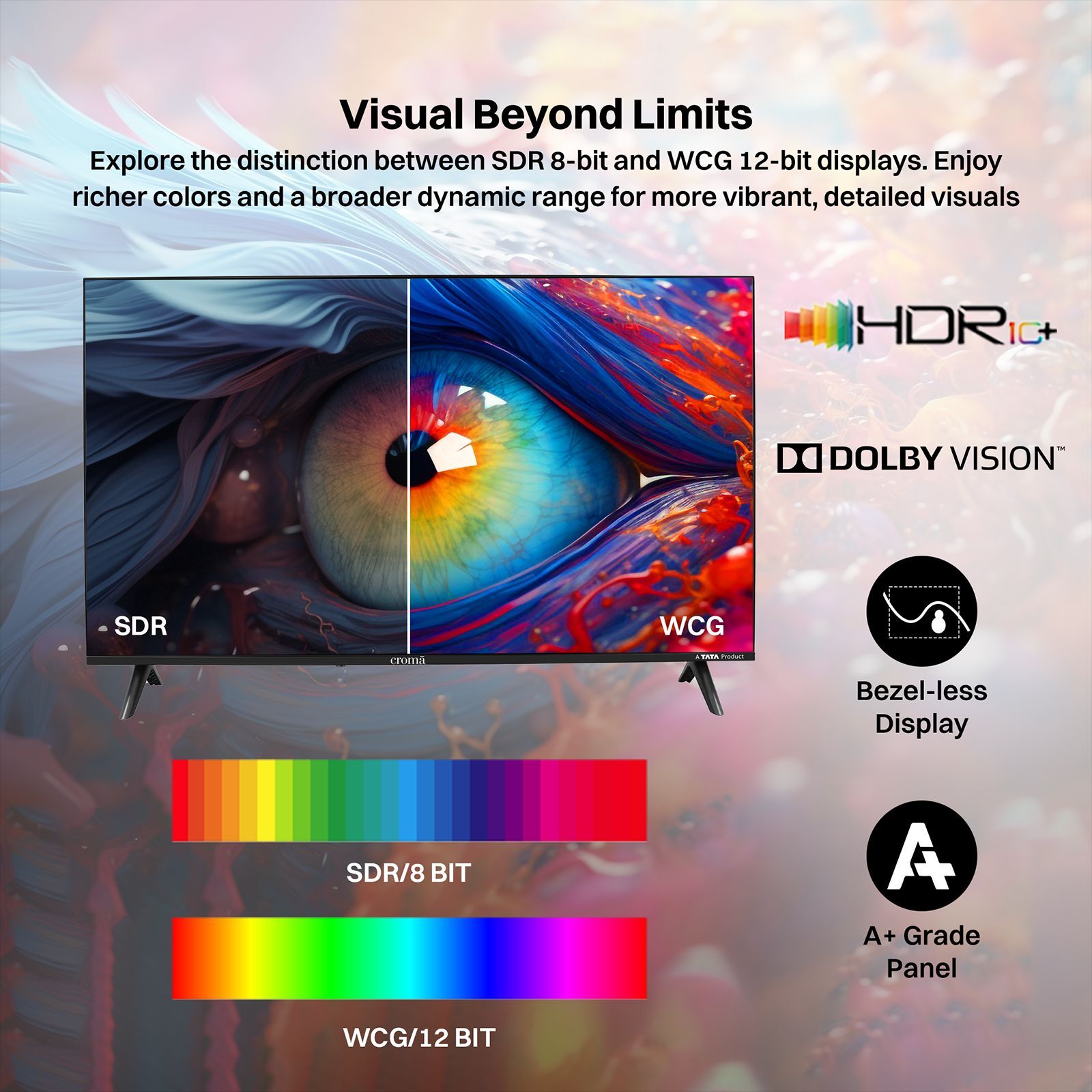 Croma 139.7 cm (55 inch) 4K Ultra HD LED Google TV with Google Voice Assistant_14