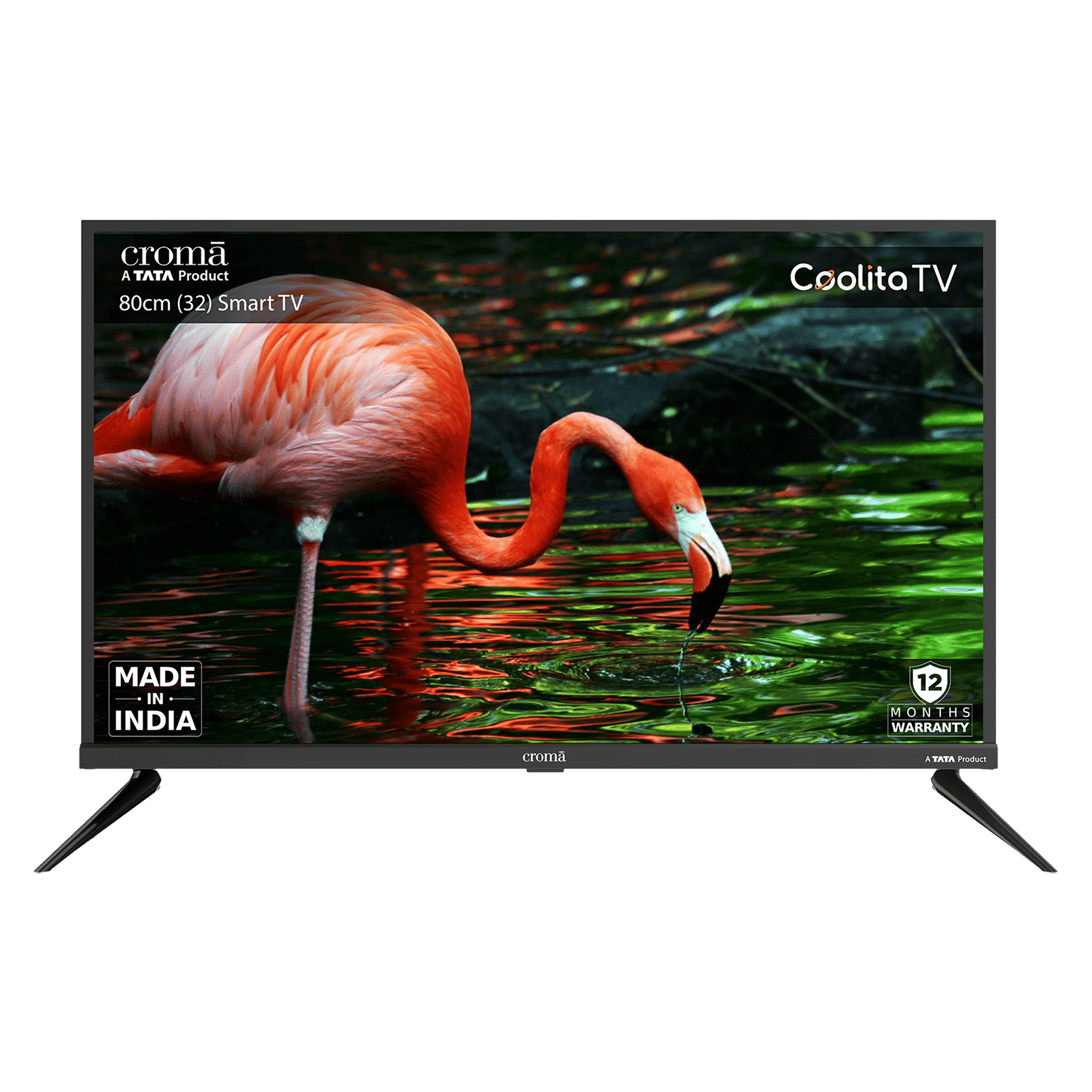 Croma 80 cm (32 inch) HD Ready LED Smart Linux TV with Dolby Audio_1