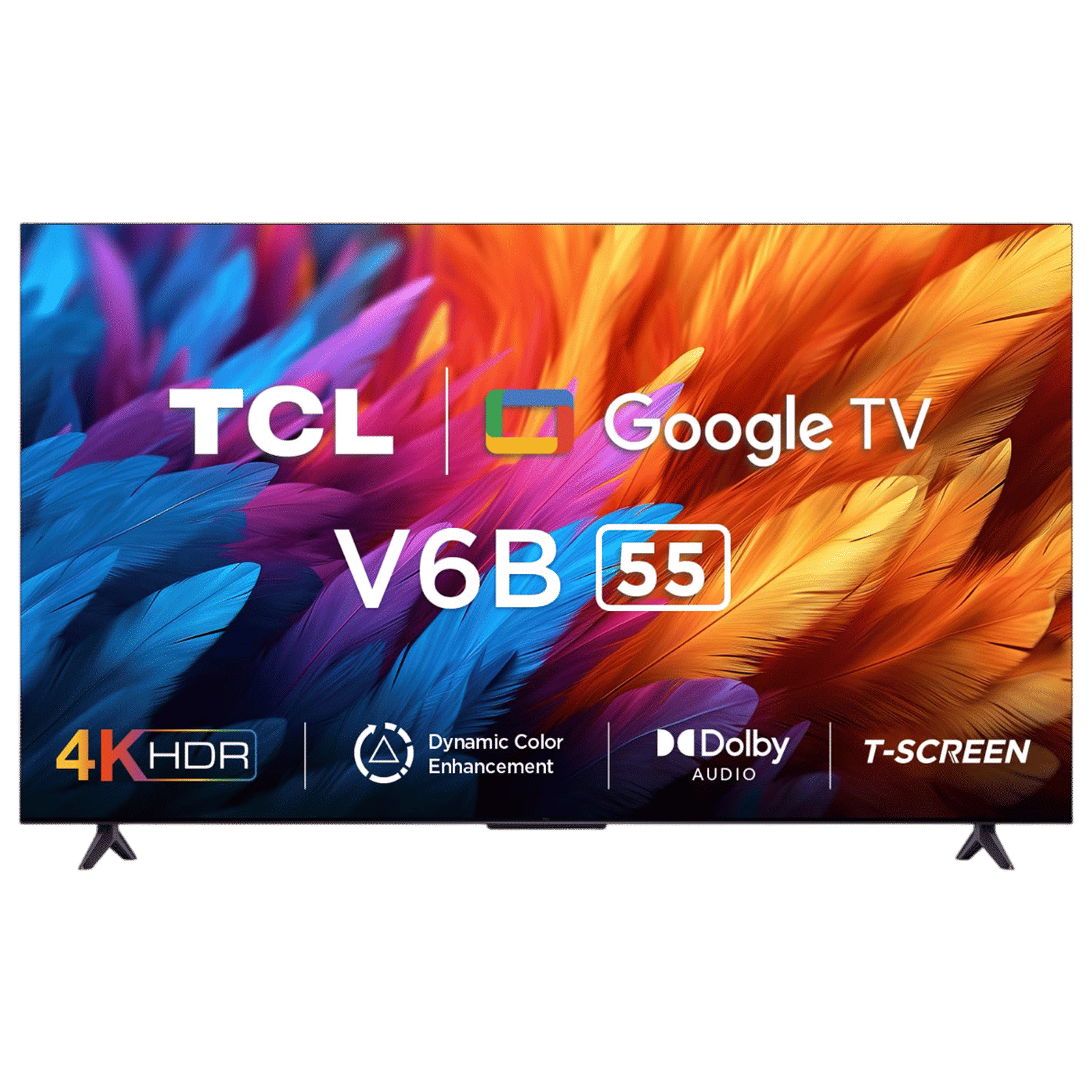 TCL V6B 139.7 cm (55 inch) 4K Ultra HD LED Google TV with Dynamic Colour Enhancement_1