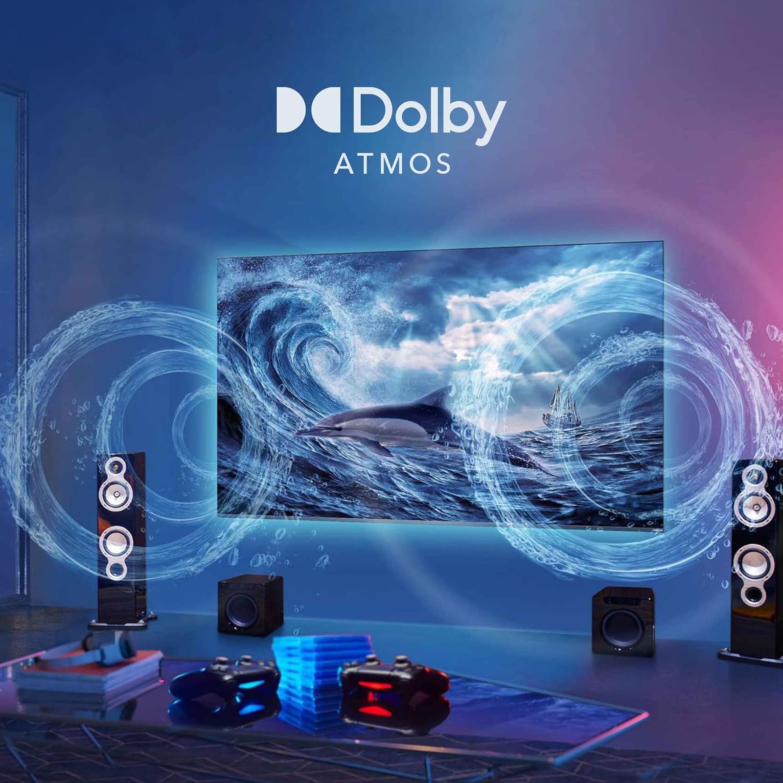 iFFALCON Q73 139 cm (55 inch) QLED 4K Ultra HD Google TV with Dolby Atmos & DTS Virtual:X (2023 model)_13