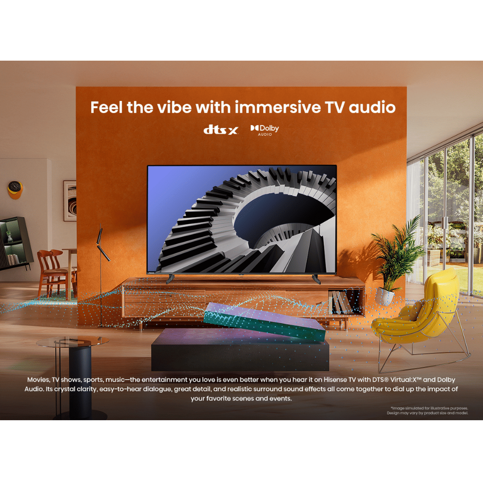 Hisense A65N 139.7 cm (55 inch) LED 4K Ultra HD Google TV with Dolby Vision & Dolby Digital (2024 model) Hisense A65N 139.7 cm (55 inch) LED 4K Ultra HD Google TV with Dolby Vision & Dolby Digital (2024 model)_5
