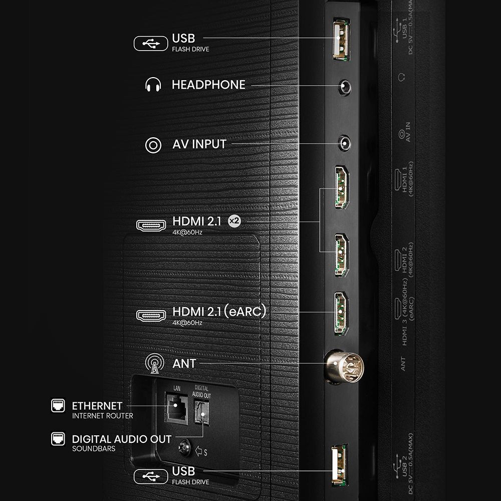Hisense U6N Pro 139.7 cm (55 inch) 4K Ultra HD Mini LED Smart VIDAA TV with Dolby Vision & Dolby Atmos (2024 model) Hisense U6N Pro 139.7 cm (55 inch) 4K Ultra HD Mini LED Smart VIDAA TV with Dolby Vision & Dolby Atmos (2024 model)_7