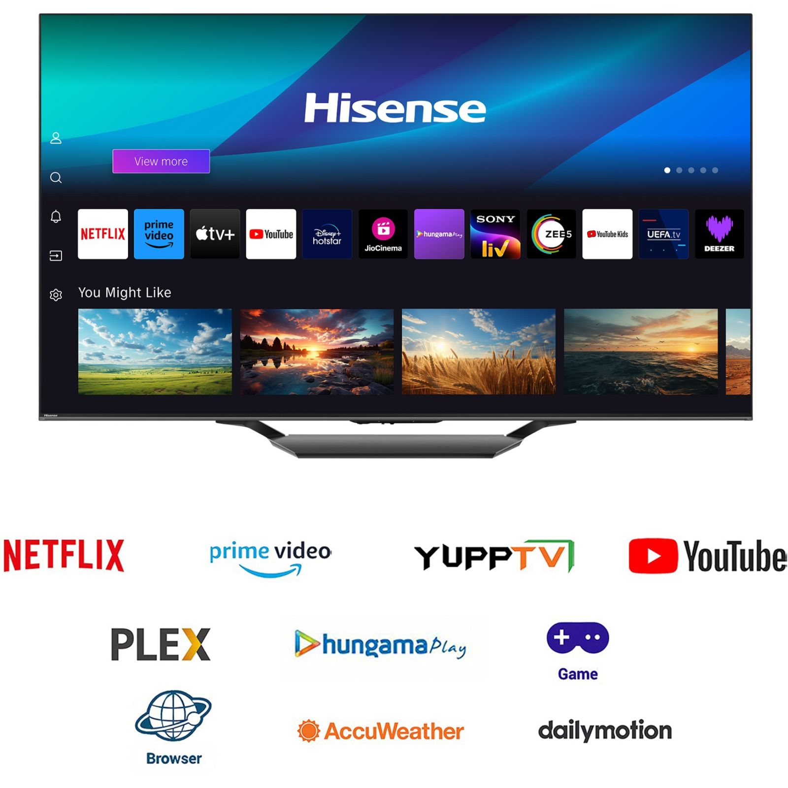Hisense U7N 139.7 cm (55 inch) 4K Ultra HD Mini LED Smart VIDAA TV with Dolby Vision & Dolby Atmos (2024 model) Hisense U7N 139.7 cm (55 inch) 4K Ultra HD Mini LED Smart VIDAA TV with Dolby Vision & Dolby Atmos (2024 model)_13