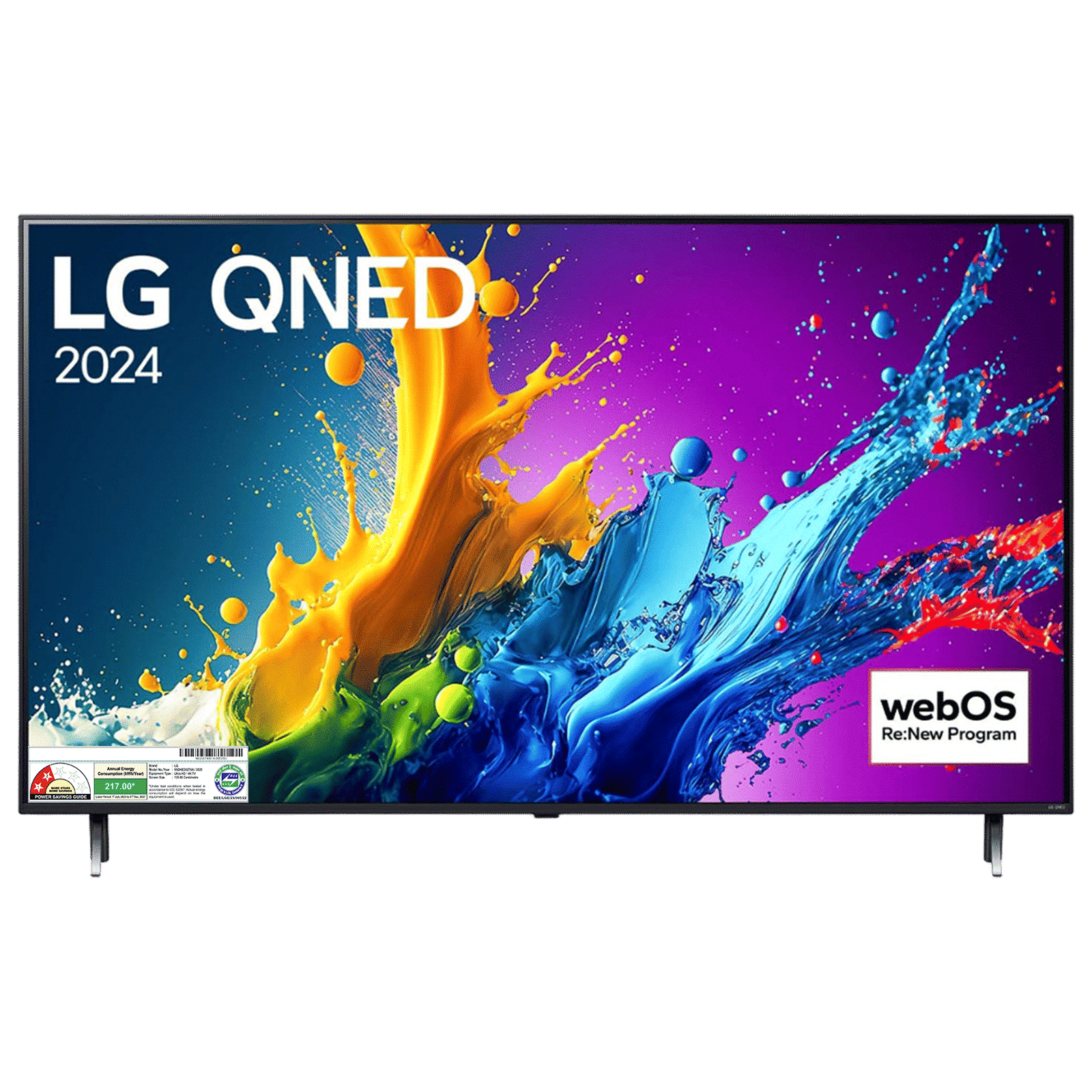 LG QNED82T 139.7 cm (55 inch) QNED 4K Ultra HD Smart WebOS TV with AI Processor 4K Gen7 (2025 model)_1