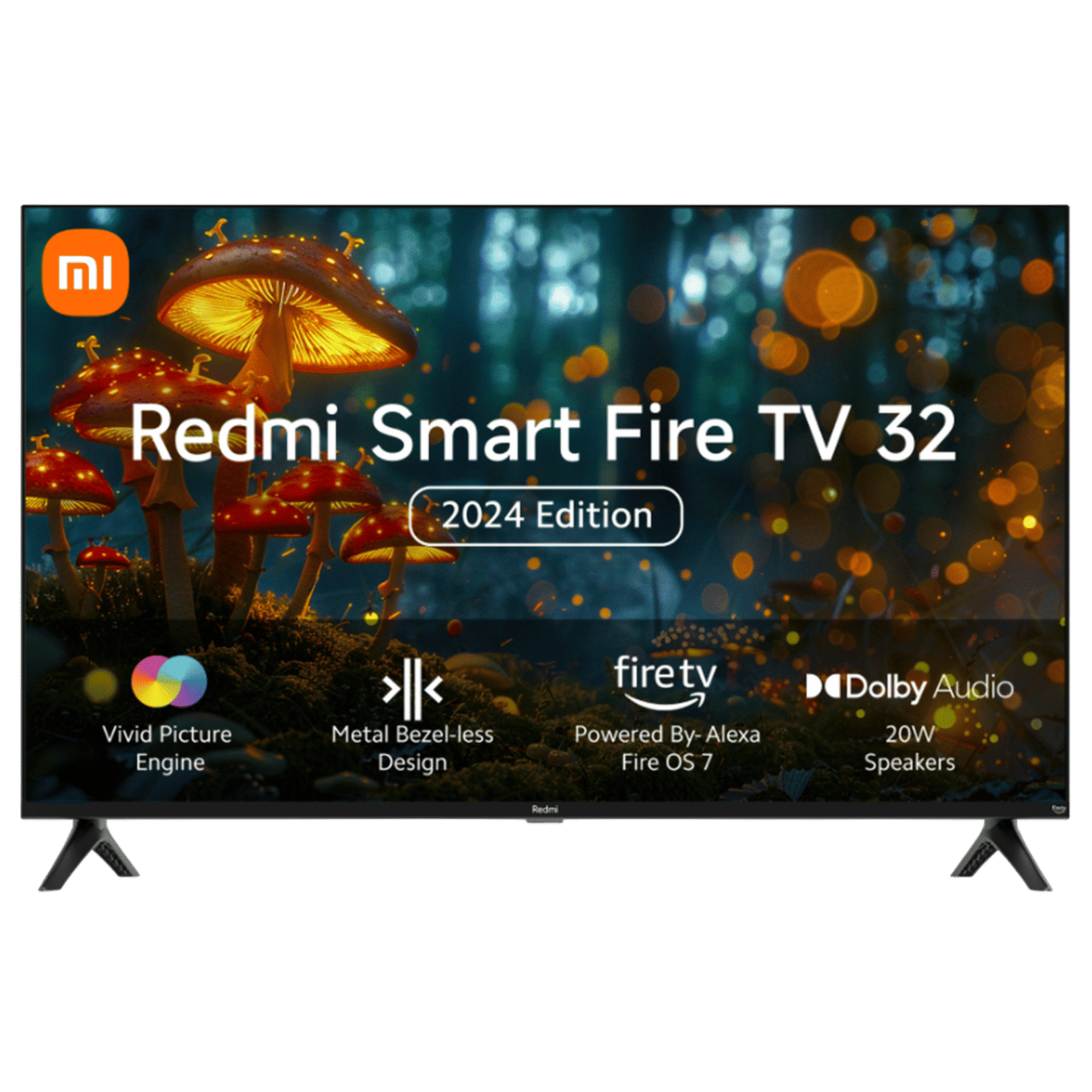 Redmi F Series 80 cm (32 inch) HD Ready LED Smart Fire TV with Dolby Audio (2024 model)_1