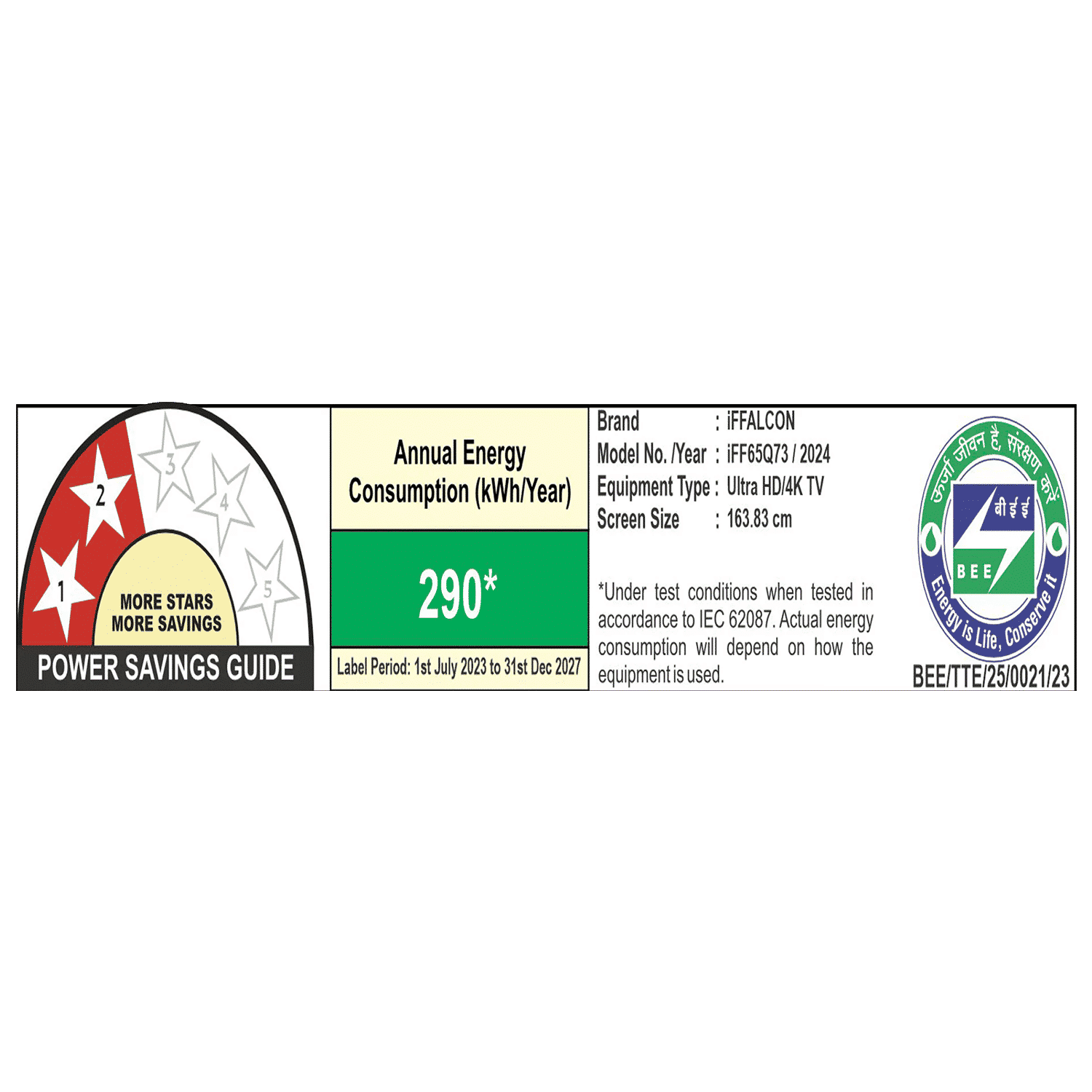 iFFALCON Q73 165 cm (65 inch) QLED 4K Ultra HD Google TV with Dolby Audio (2023 model)_2