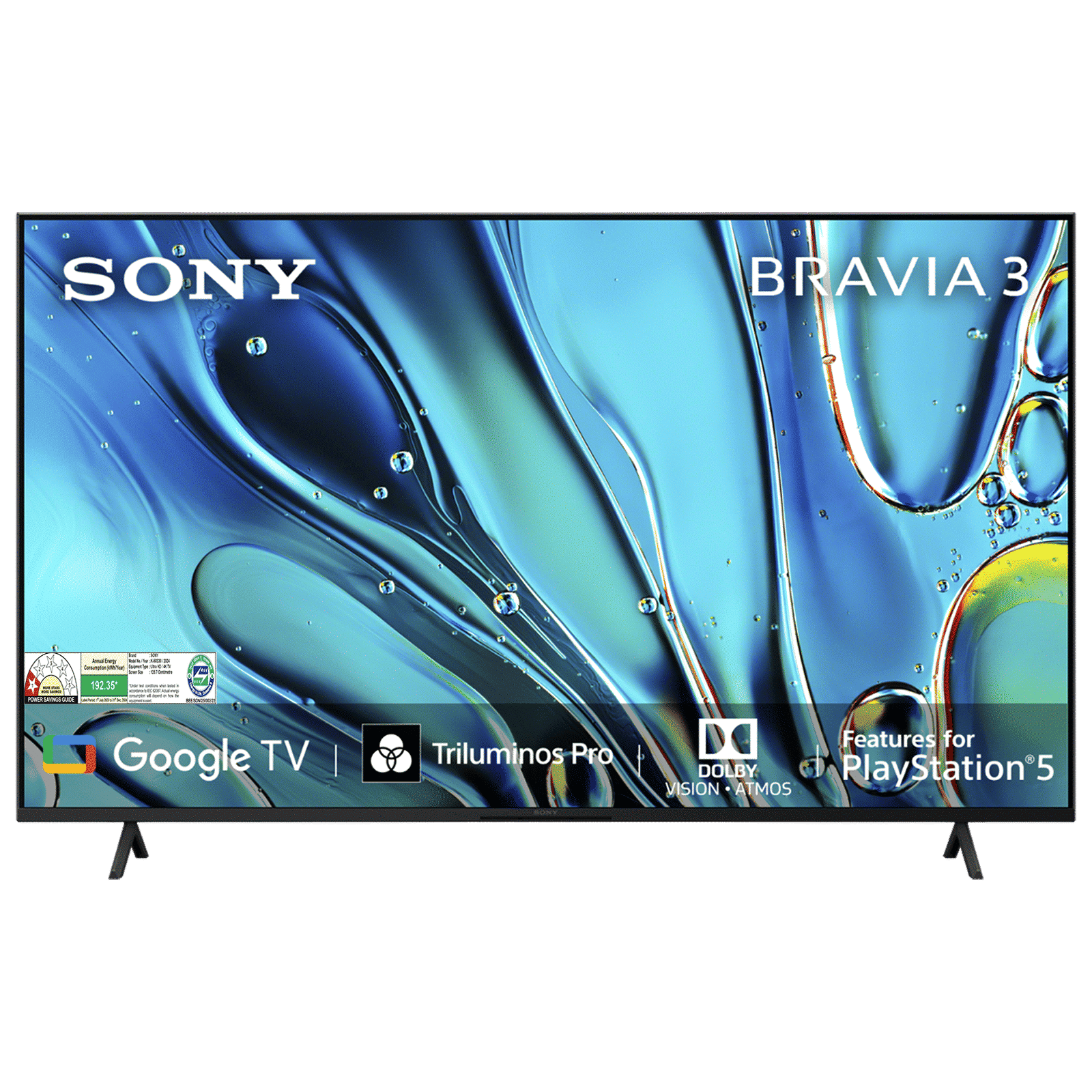 SONY BRAVIA 3 127 cm (50 inch) 4K Ultra HD LCD Smart Android TV with Auto Low Latency Mode (2024 Model) _1