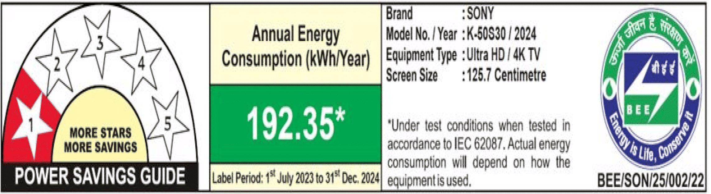 SONY BRAVIA 3 127 cm (50 inch) 4K Ultra HD LCD Smart Android TV with Auto Low Latency Mode (2024 Model) _3