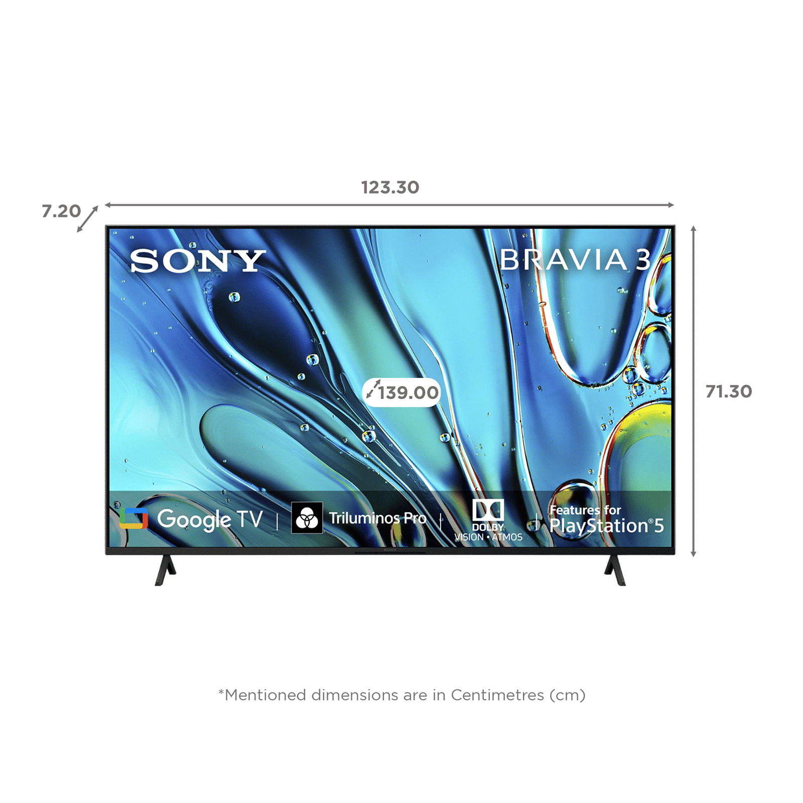 SONY BRAVIA 3 139.7 cm (55 inch) 4K Ultra HD LCD Smart Android TV with Auto Low Latency Mode (2024 Model) _2
