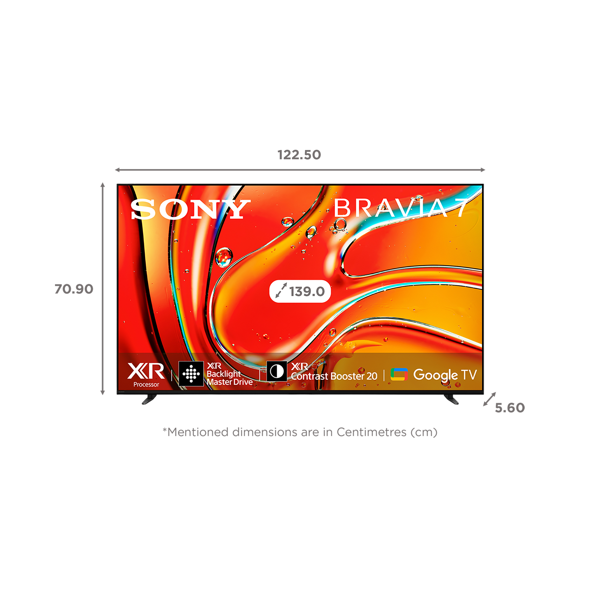 SONY BRAVIA 7 139.7 cm (55 inch) Mini LED 4K Ultra HD Smart Android TV with Dolby Vision & Dolby Atmos (2024 model) SONY BRAVIA 7 139.7 cm (55 inch) Mini LED 4K Ultra HD Smart Android TV with Dolby Vision & Dolby Atmos (2024 model)_2