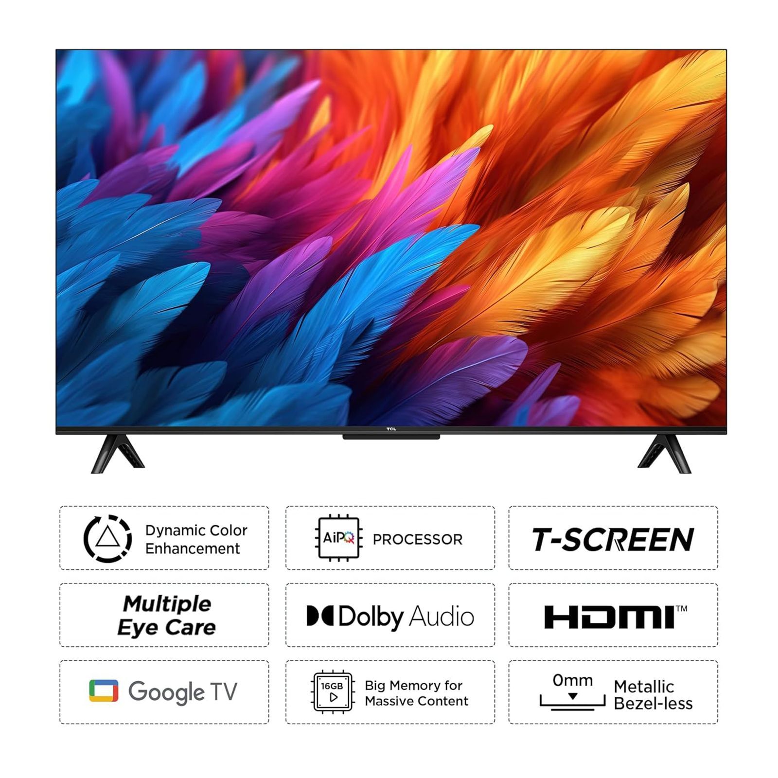 TCL V6B 109.22 cm (43 inch) 4K Ultra HD LED Google TV with Dynamic Colour Enhancement_10