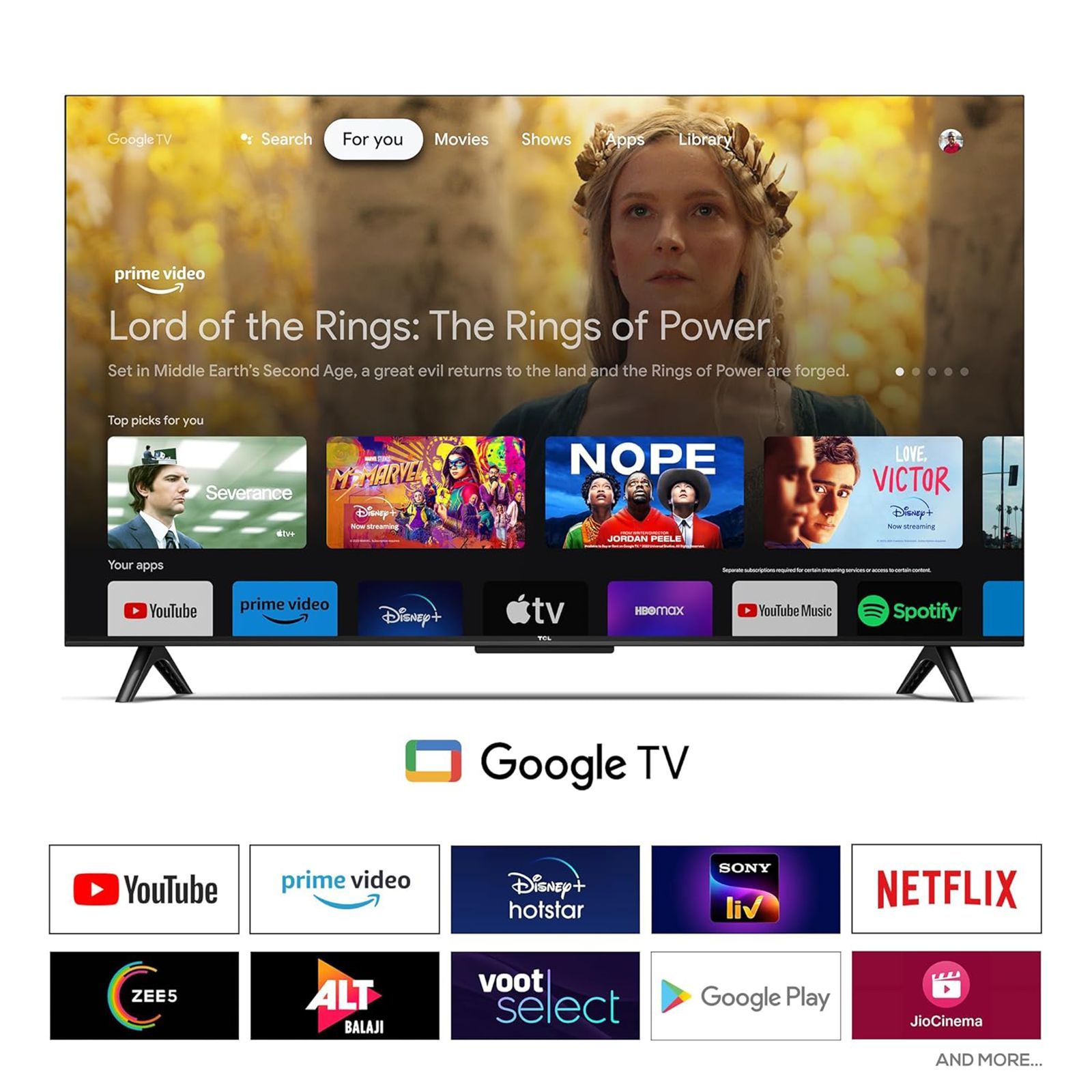 TCL V6B 109.22 cm (43 inch) 4K Ultra HD LED Google TV with Dynamic Colour Enhancement_11