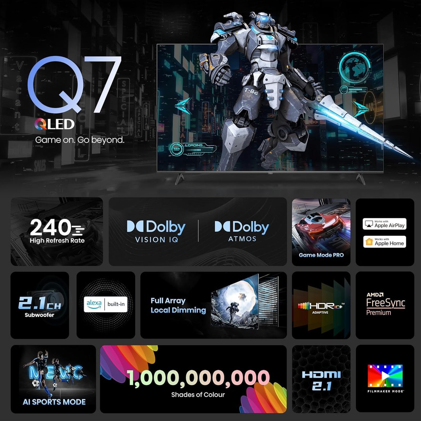 Hisense Q7N 254 cm (100 inch) QLED 4K Ultra HD VIDAA TV with Dolby Vision & Dolby Atmos (2024 model)_10