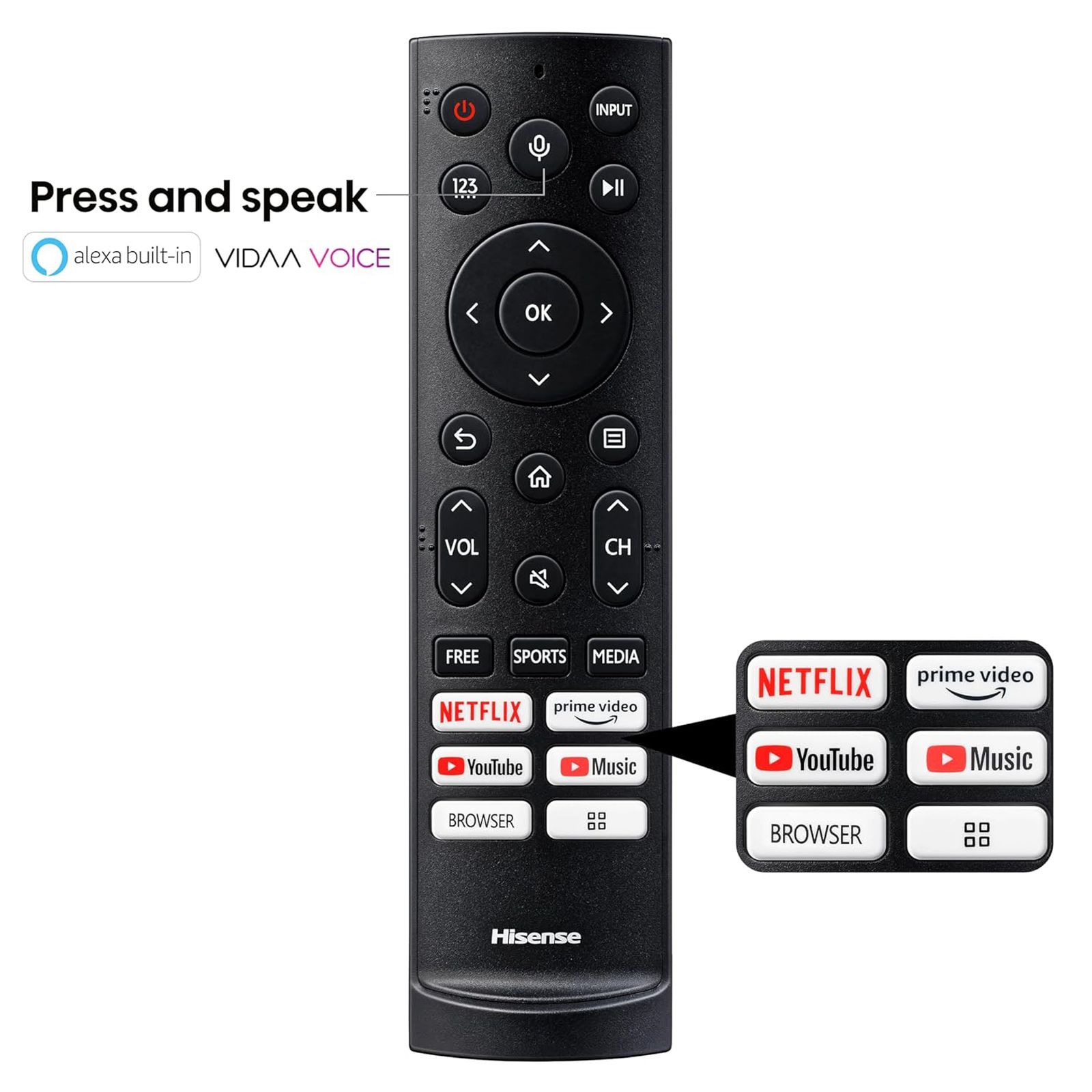 Hisense Q7N 254 cm (100 inch) QLED 4K Ultra HD VIDAA TV with Dolby Vision & Dolby Atmos (2024 model)_5