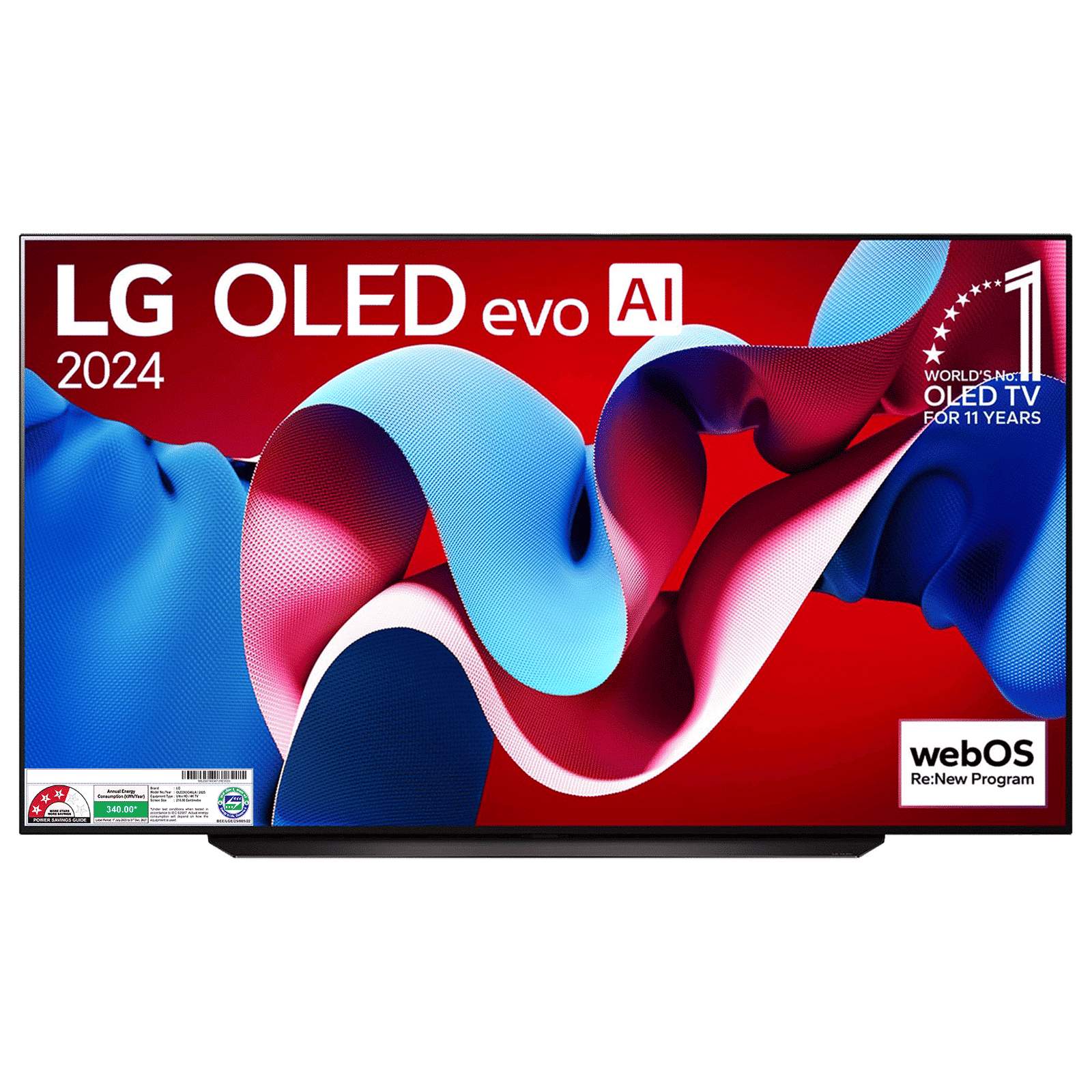 LG evo AI C4 210 cm (83 inch) OLED 4K Ultra HD Smart WebOS TV with Dolby Atmos (2025 model) LG evo AI C4 210 cm (83 inch) OLED 4K Ultra HD Smart WebOS TV with Dolby Atmos (2025 model)_1