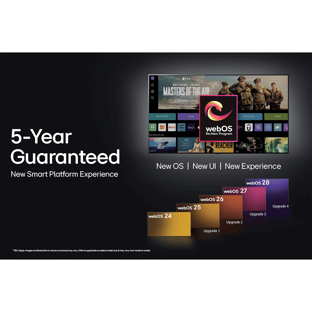 LG evo AI G4 195 cm (77 inch) OLED 4K Ultra HD Smart WebOS TV with Dolby Atmos (2025 model)_9