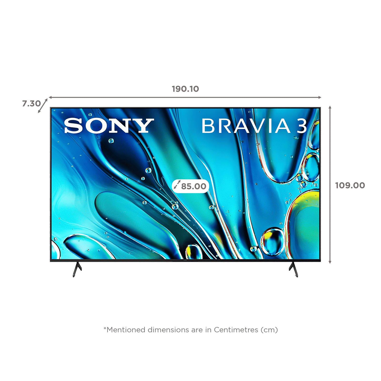 SONY BRAVIA 3 215.9 cm (85 inch) LED 4K Ultra HD Smart Android TV with Dolby Vision & Dolby Atmos (2024 model)_2