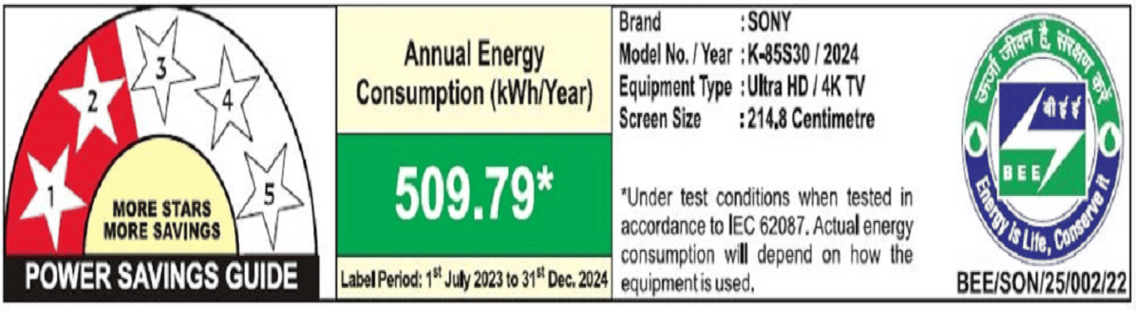 SONY BRAVIA 3 215.9 cm (85 inch) LED 4K Ultra HD Smart Android TV with Dolby Vision & Dolby Atmos (2024 model)_4