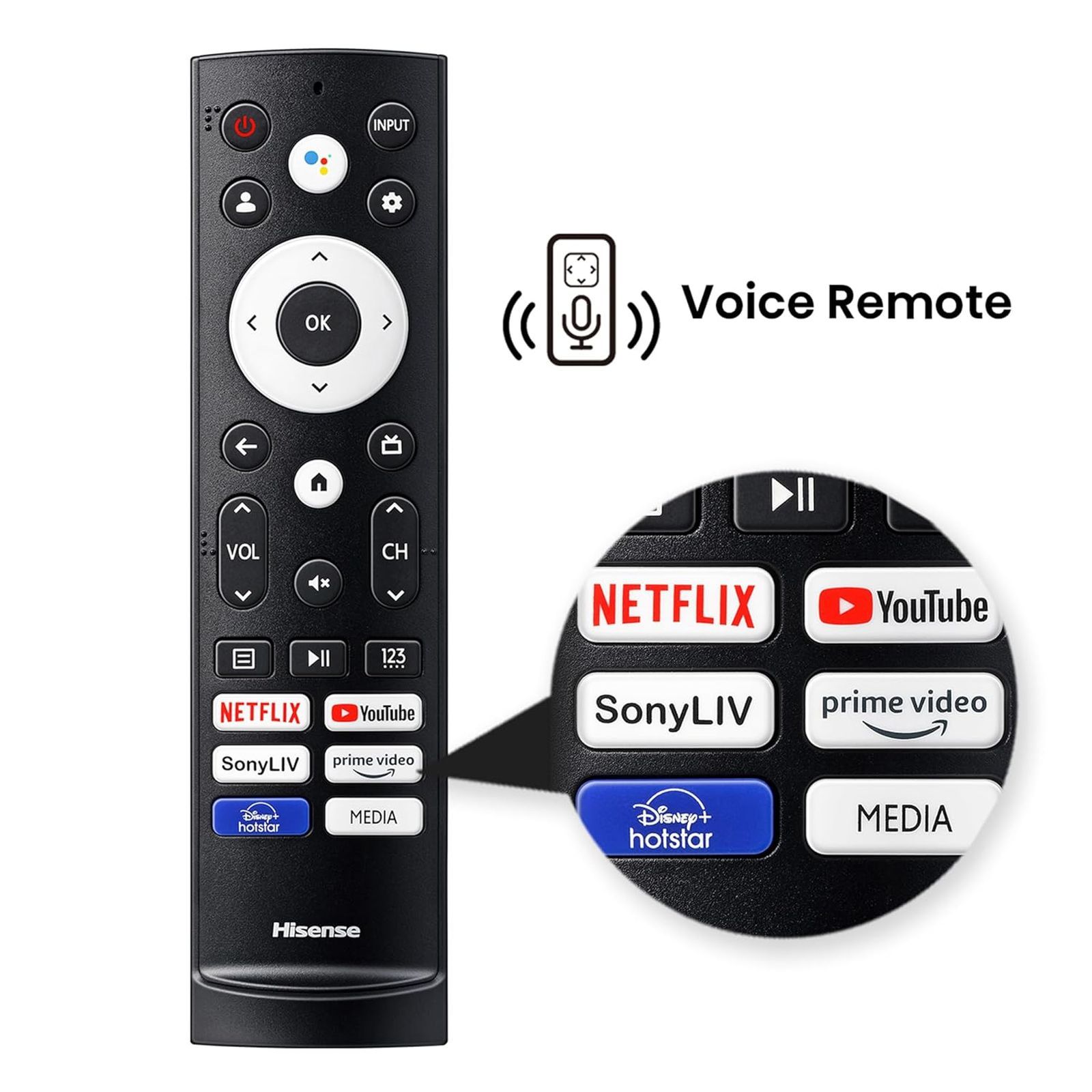 Hisense E6N 139 cm (55 inch) 4K Ultra HD LED Google TV with 4K AI Upscaler (2024 model)_7