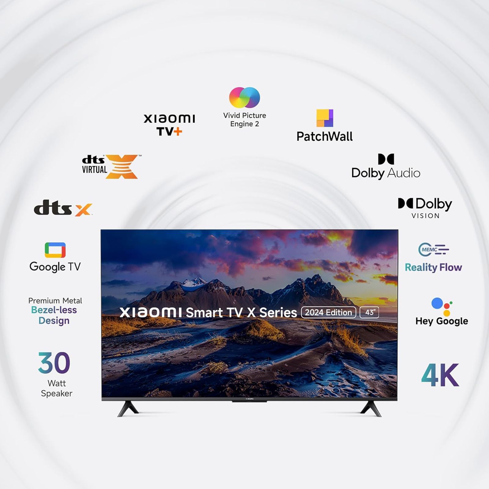 Xiaomi X Series 109.22 cm (43 inch) 4K Ultra HD LED Google TV with Vivid Picture Engine_12