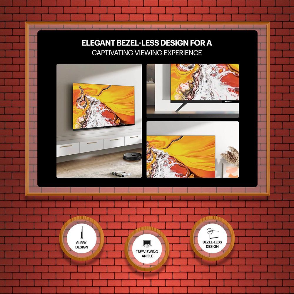 KODAK 9XPRO 108 cm (43 inch) Full HD LED Smart Android TV with Built-in Google Assistant (2023 model)_15