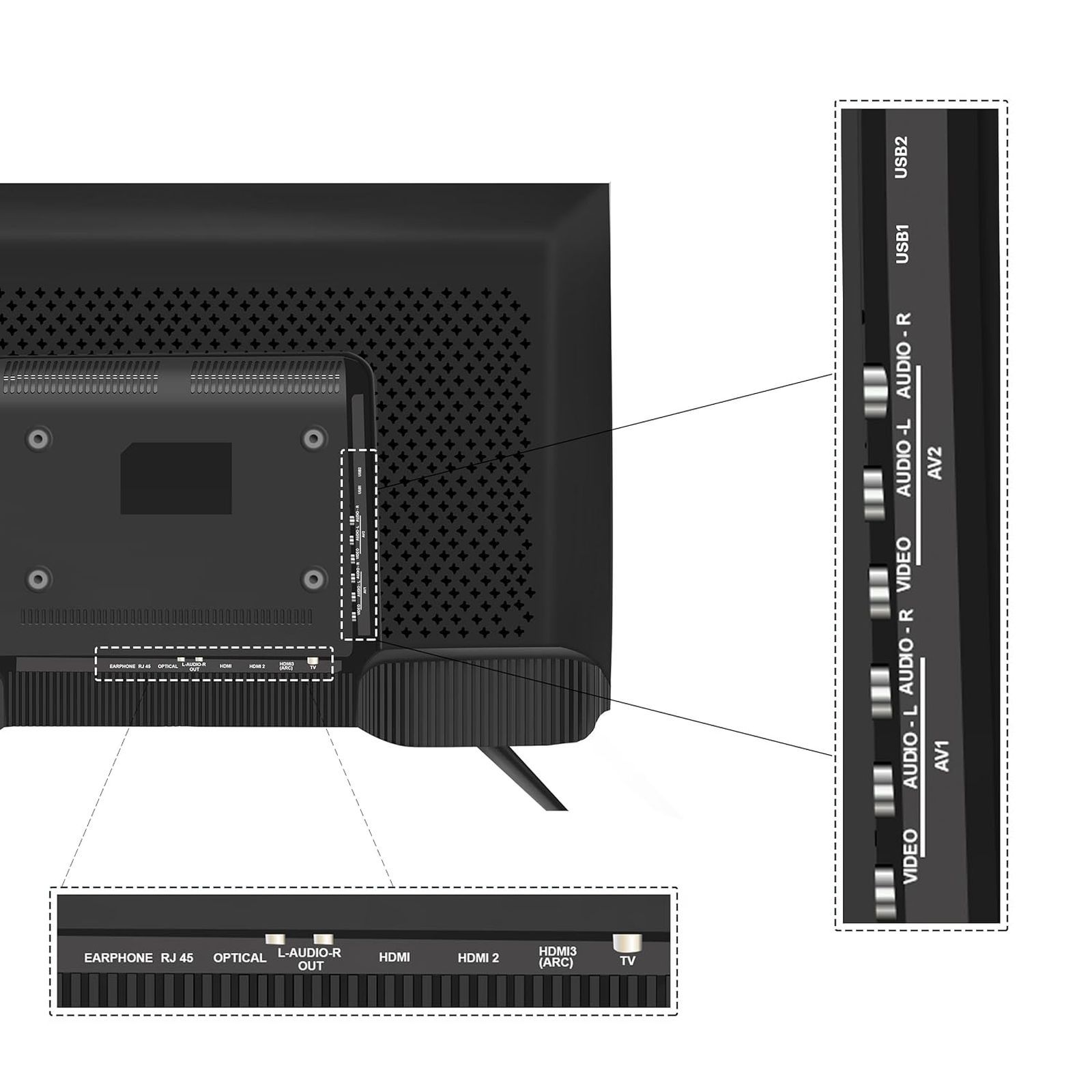 KODAK 9XPRO 108 cm (43 inch) Full HD LED Smart Android TV with Built-in Google Assistant (2023 model)_7