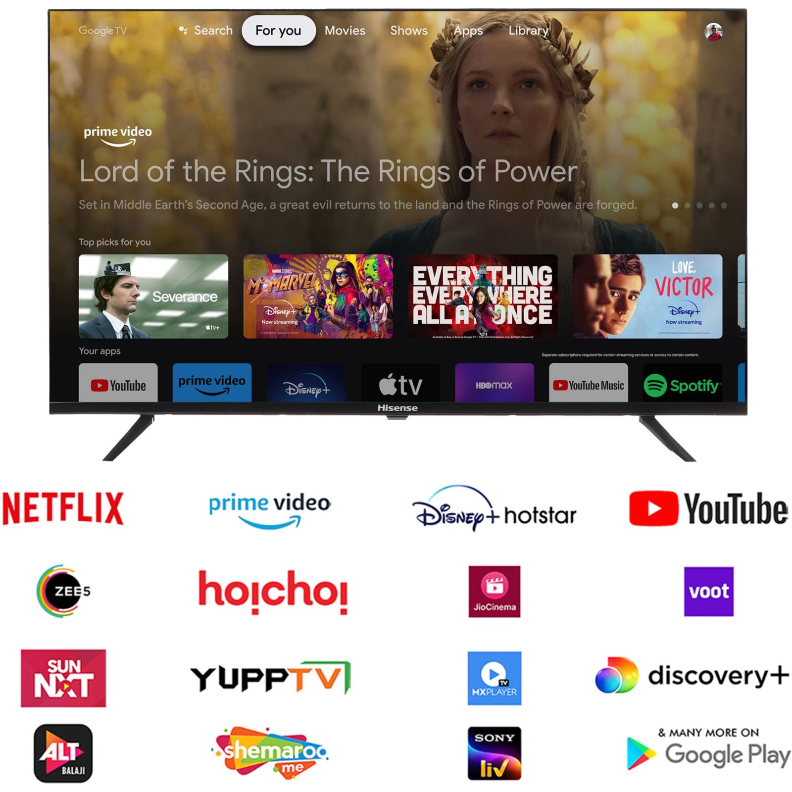 Hisense E43N 81.28 cm (32 inch) HD Ready LED Smart Google TV with Dolby Audio (2024 model)_13