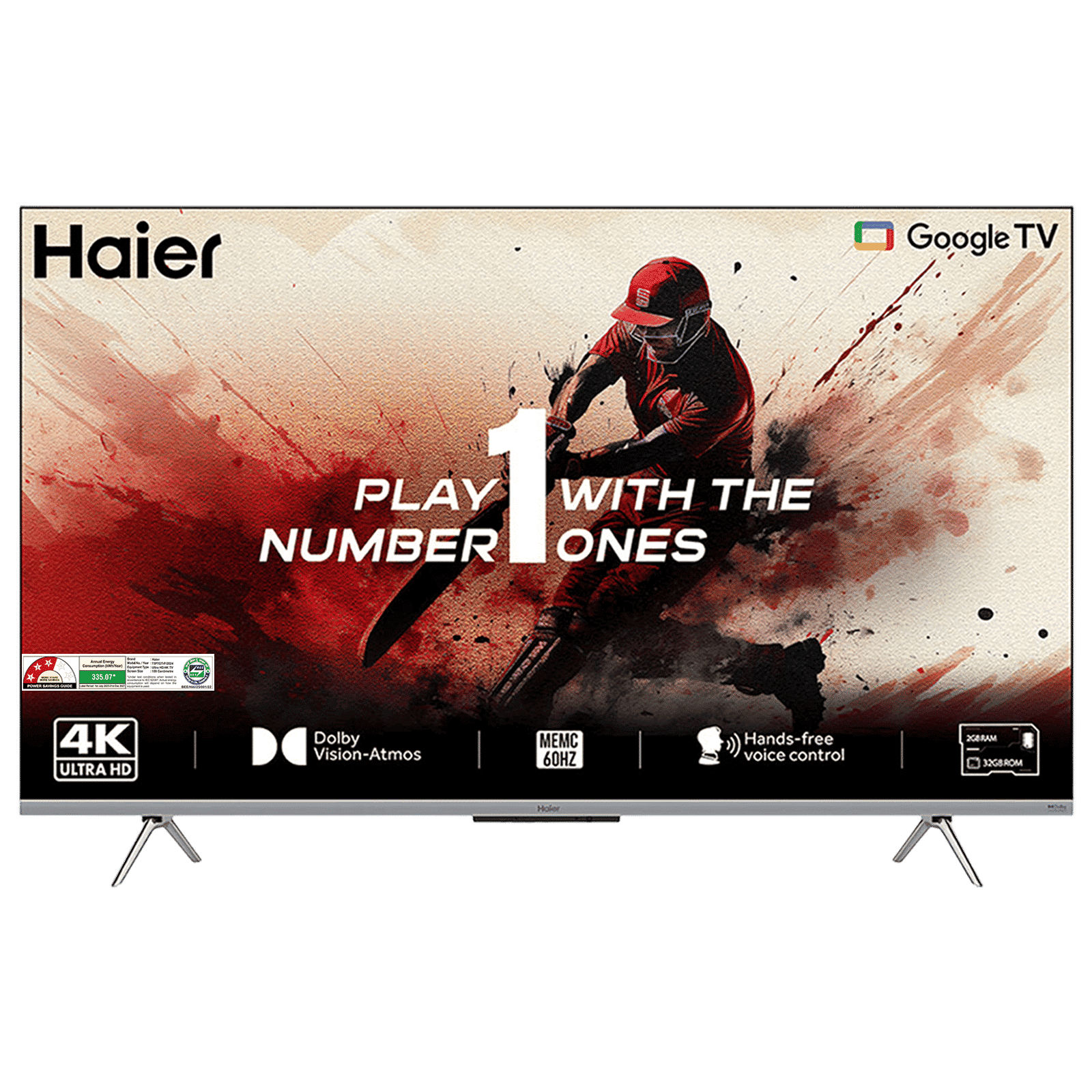 Haier P7 Series 190.5 cm (75 inch) LED 4K Ultra HD Smart Smart Google TV with Dolby Digital Decoder (2024 model)_1