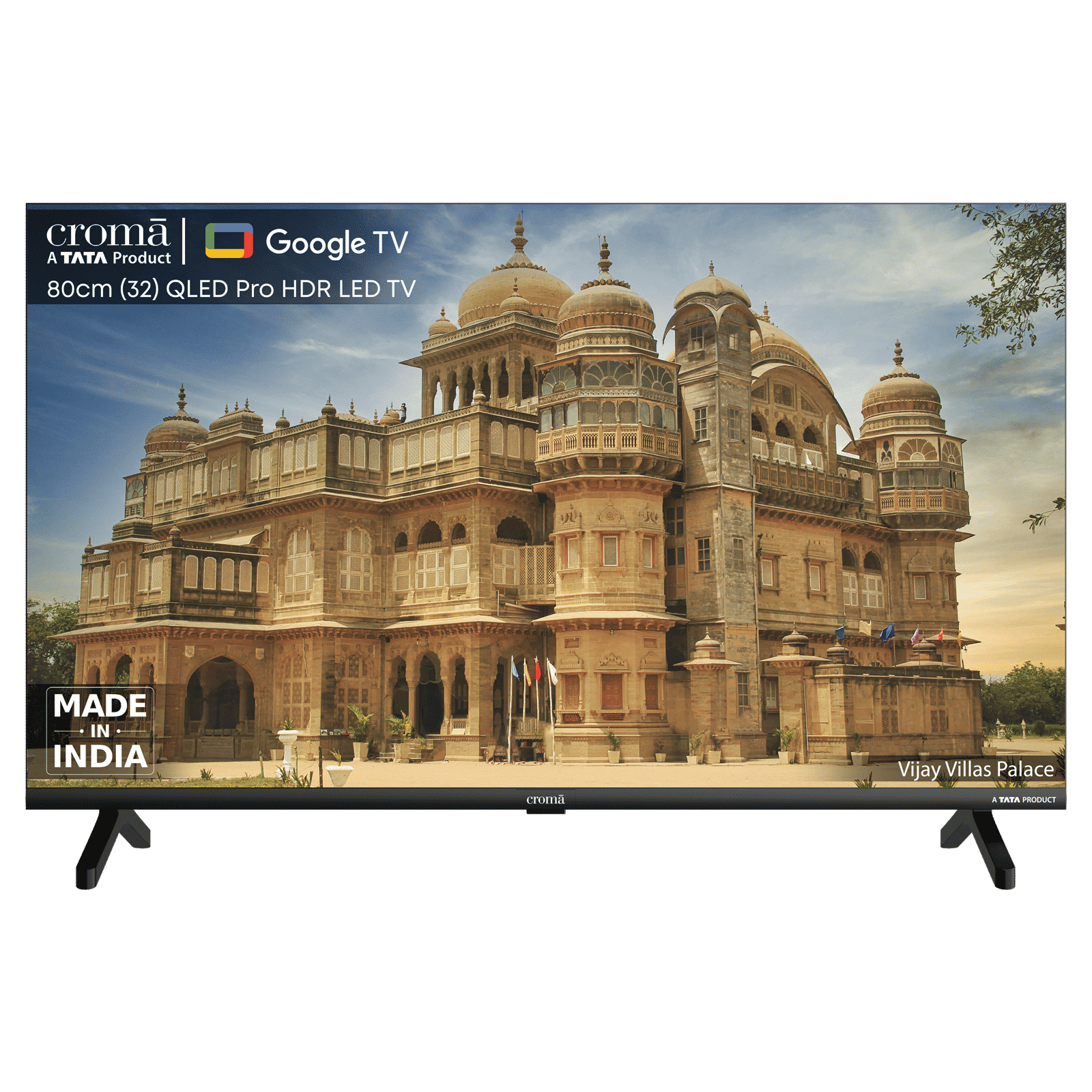 Croma 80 cm (32 inch) HD Ready QLED Pro Smart Google TV with Dolby Audio (2025 model) Croma 80 cm (32 inch) HD Ready QLED Pro Smart Google TV with Dolby Audio (2025 model)_1