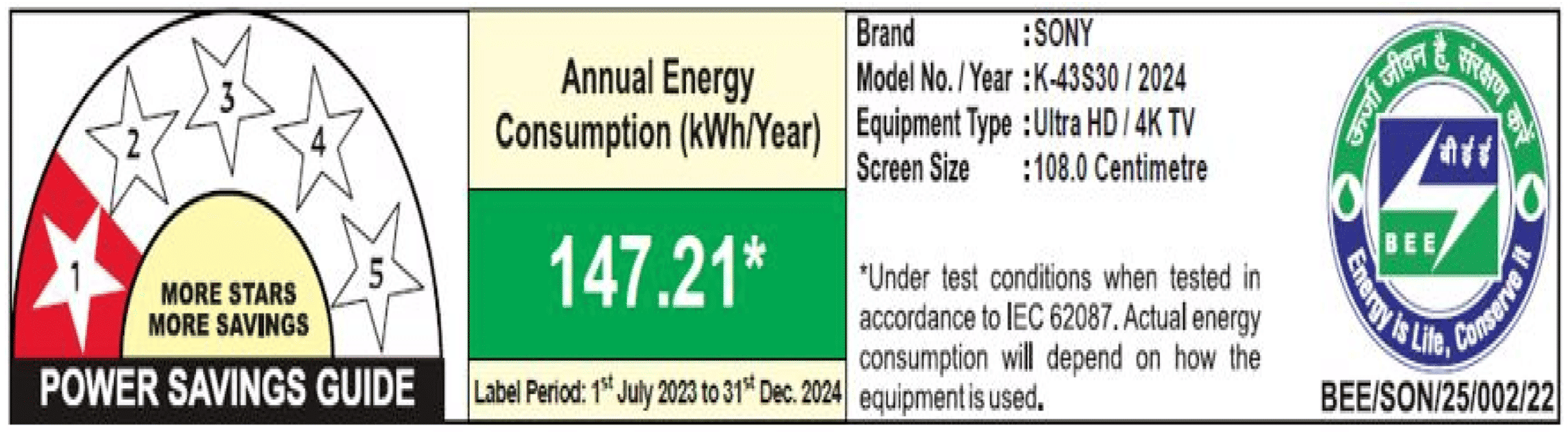SONY BRAVIA 3 108 cm (43 inch) LED 4K Ultra HD Google TV with Dolby Vision & Dolby Atmos (2024 model) SONY BRAVIA 3 108 cm (43 inch) LED 4K Ultra HD Google TV with Dolby Vision & Dolby Atmos (2024 model)_4
