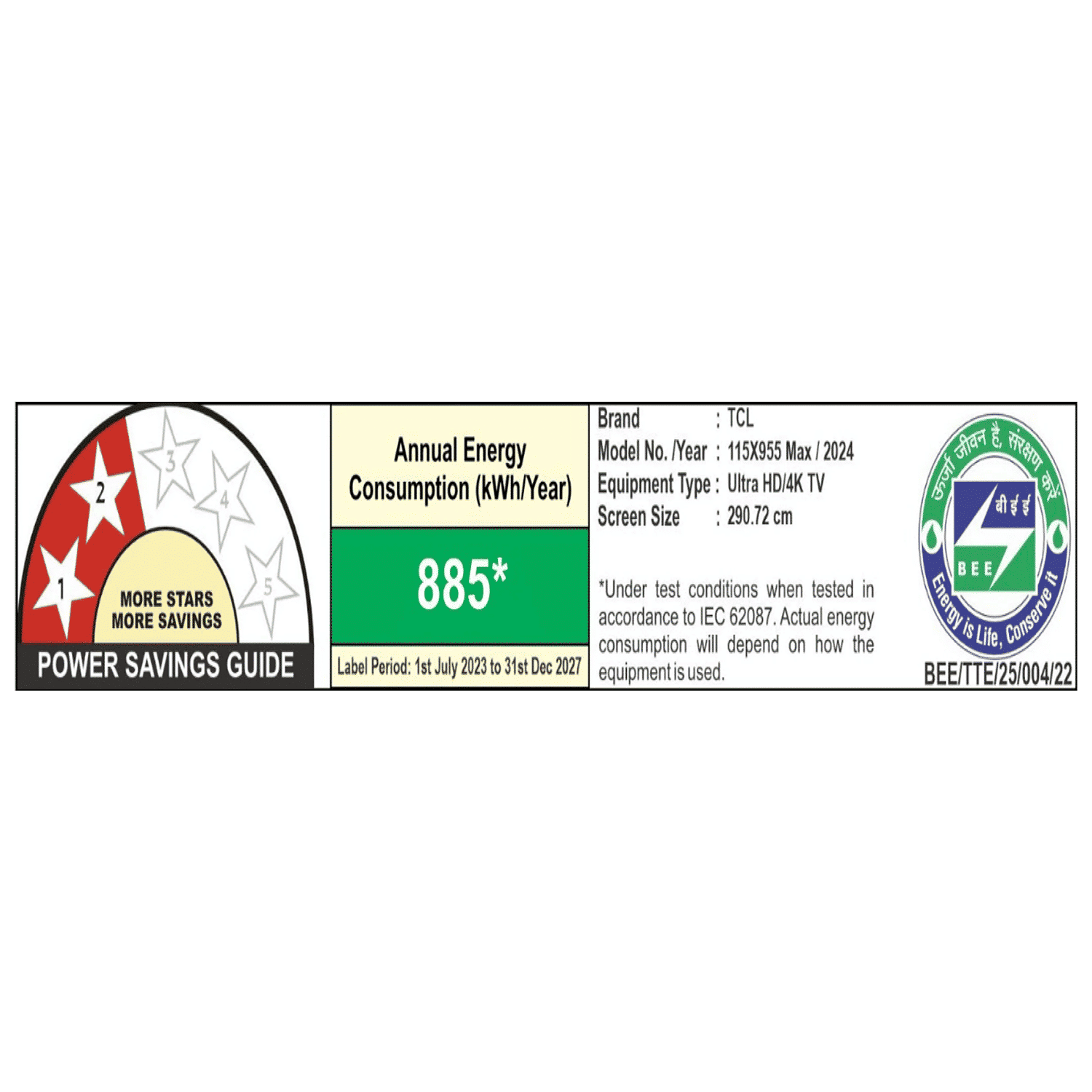 TCL X955 291 cm (115 inch) QLED 4K Ultra HD Google TV with Dolby Vision & Dolby Atmos (2024 model) TCL X955 291 cm (115 inch) QLED 4K Ultra HD Google TV with Dolby Vision & Dolby Atmos (2024 model)_4