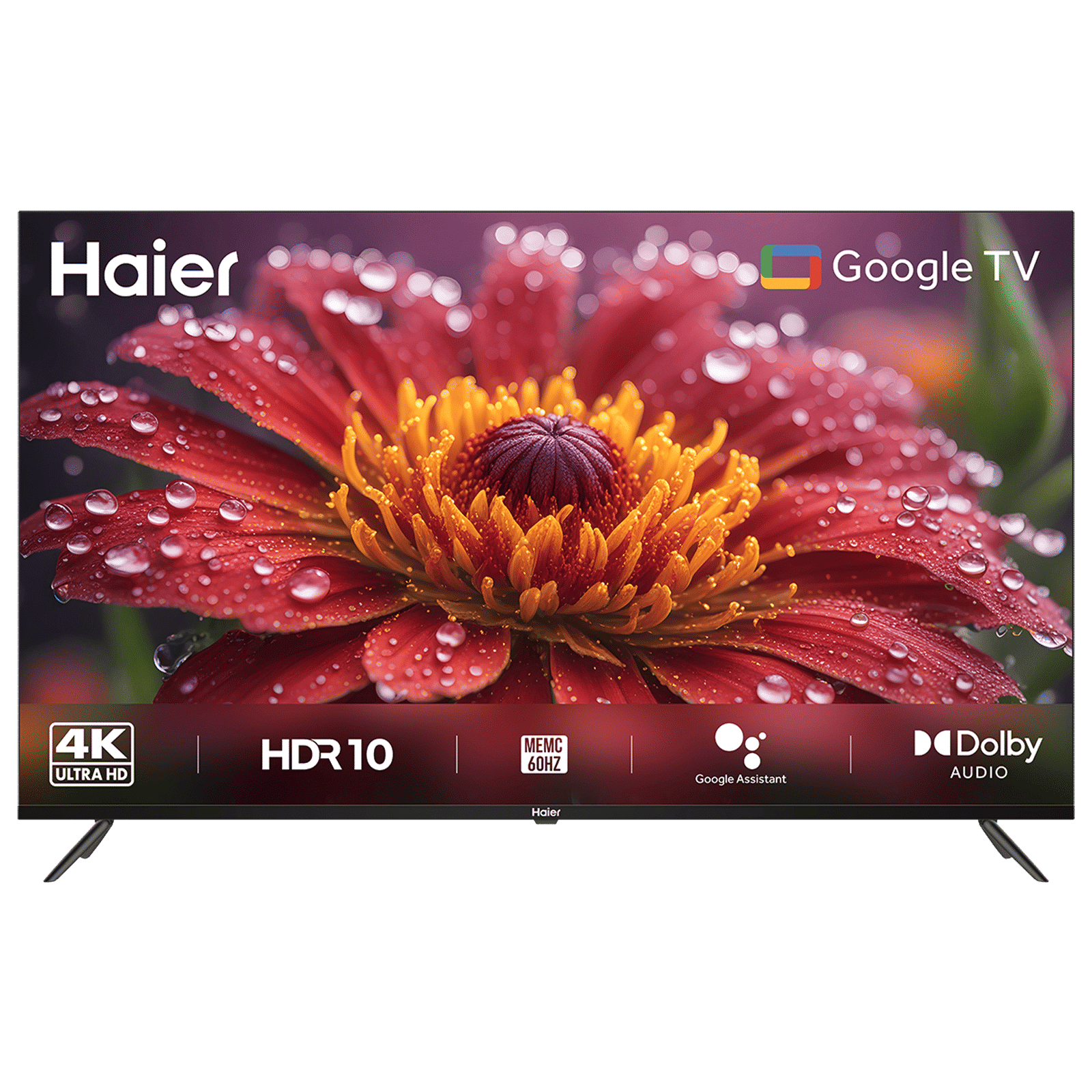 Haier L43FG 109.22 cm (43 inch) 4K Ultra HD LED Smart Google TV with Google Voice Assistant (2023 model) Haier L43FG 109.22 cm (43 inch) 4K Ultra HD LED Smart Google TV with Google Voice Assistant (2023 model)_1