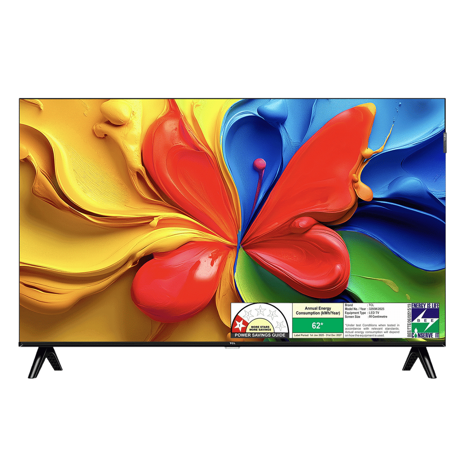 TCL S5K 80 cm (32 inch) Full HD QLED Smart Google TV with Google Assistant (2025 model)_1