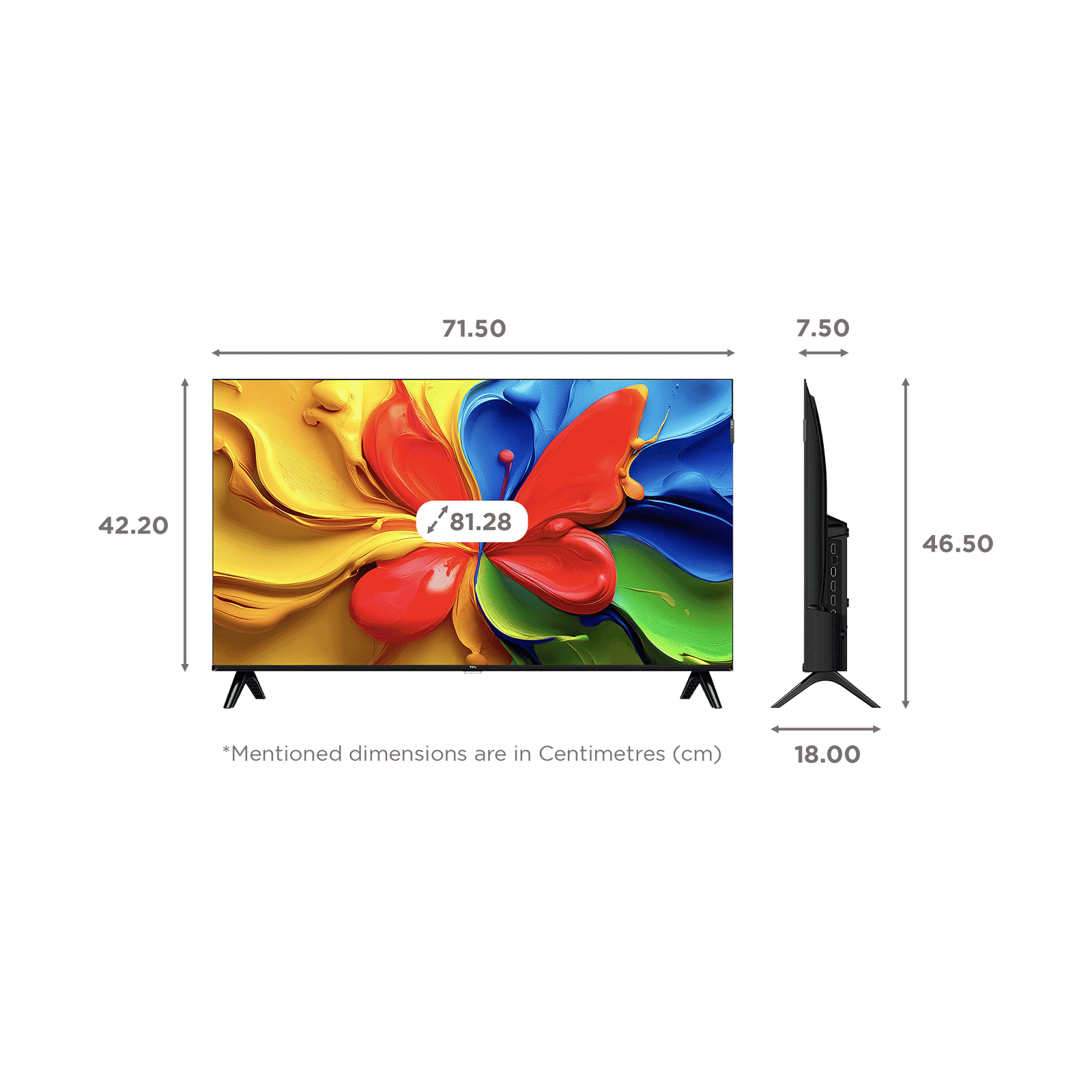 TCL S4K 81.28 cm (32 inch) HD QLED Smart Google TV with Google Assistant (2025 model)_2