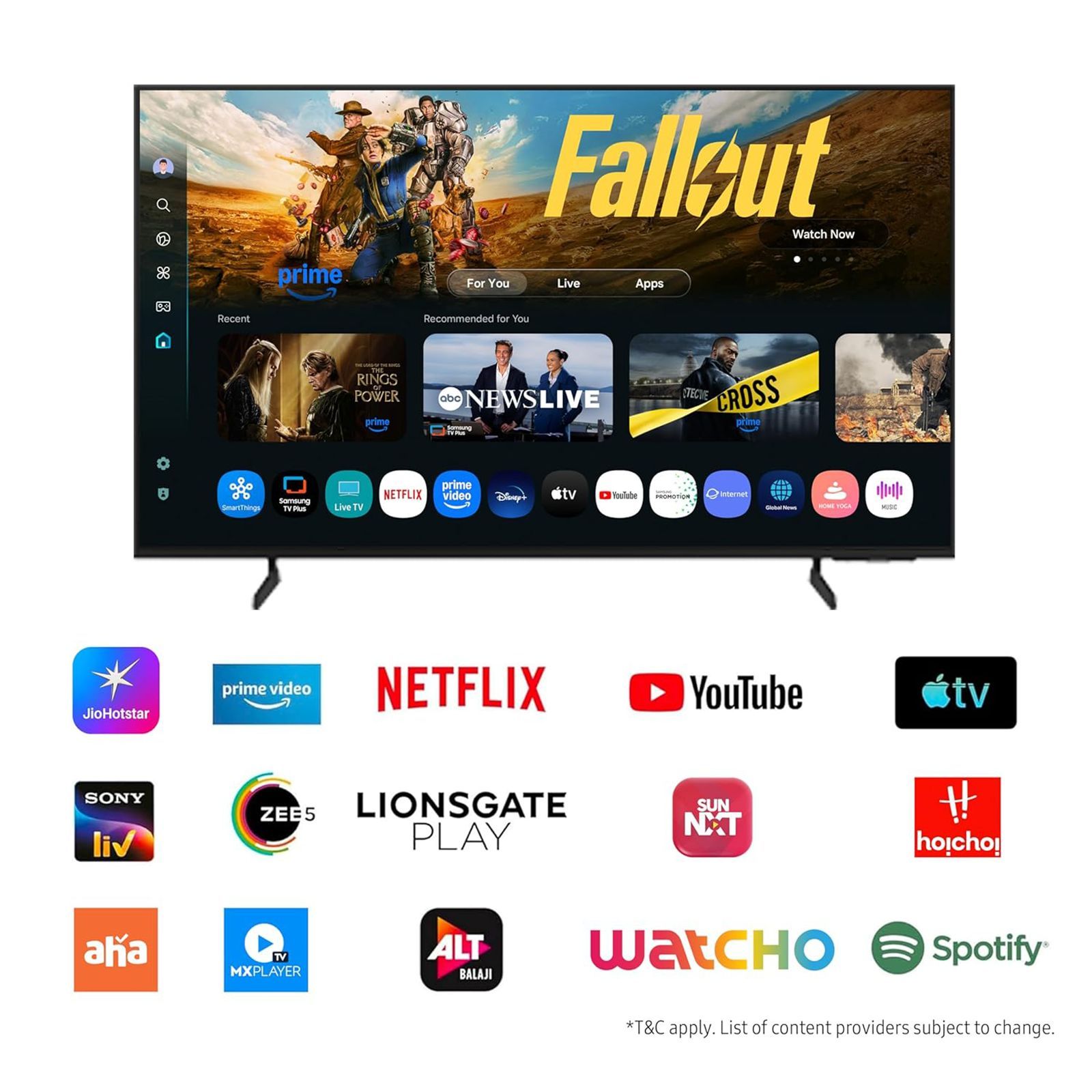 SAMSUNG U8100F 109.22 cm (43 inch) 4K Ultra HD LED Smart Tizen TV with Alexa & Google Assistant (2025 model)_16