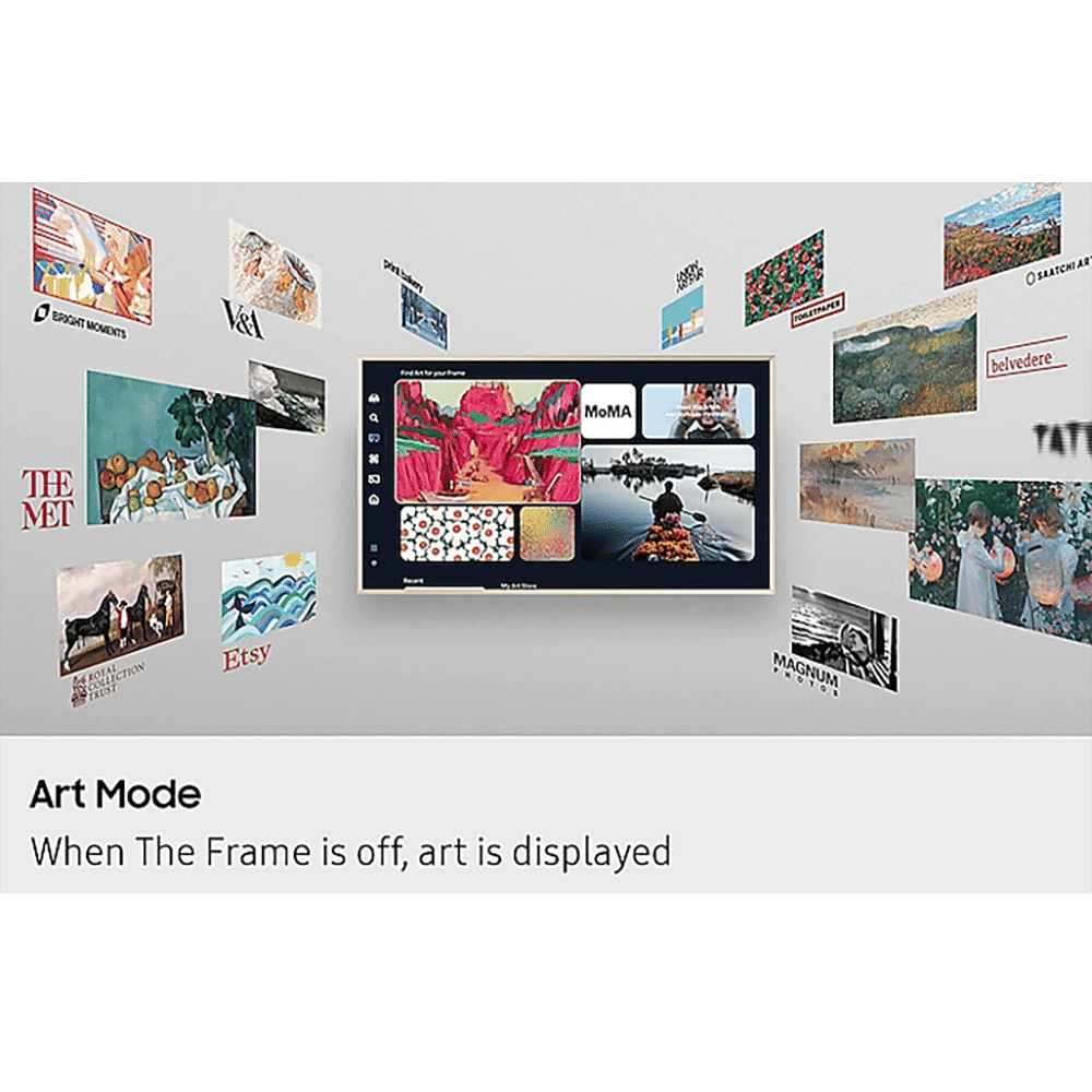 SAMSUNG LS03F The Frame 109.22 cm 43 inch QLED 4K Ultra HD Tizen TV with Built-in Alexa Voice Assistant (2025 model)_13