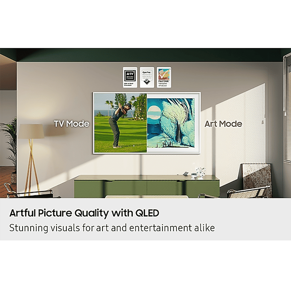 SAMSUNG LS03F The Frame 109.22 cm 43 inch QLED 4K Ultra HD Tizen TV with Built-in Alexa Voice Assistant (2025 model)_14