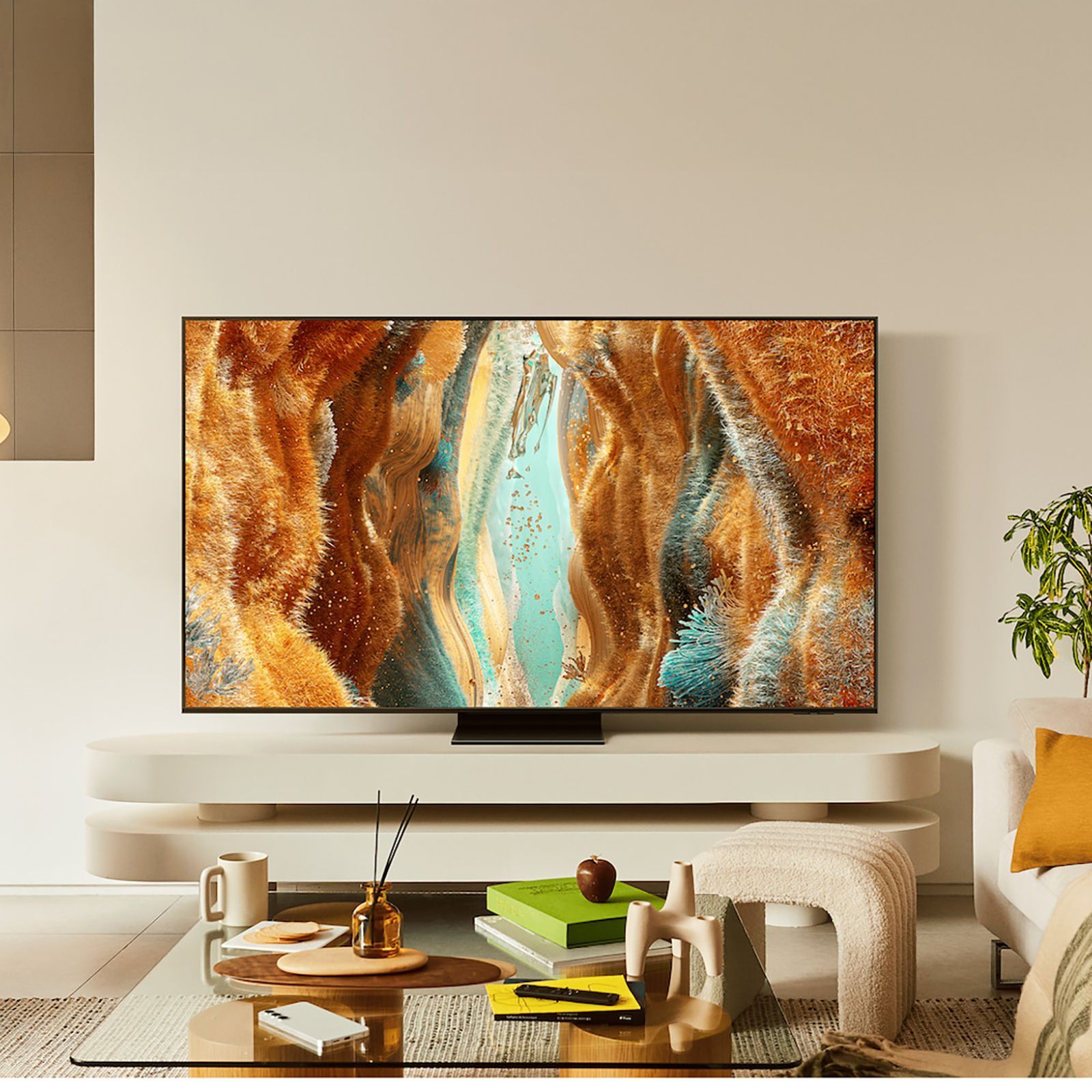 SAMSUNG QN70F 139.7 cm (55 inch) 4K Ultra HD Mini-LED Neo QLED Smart Tizen TV with Multiple Voice Assistant (2025 model)_13