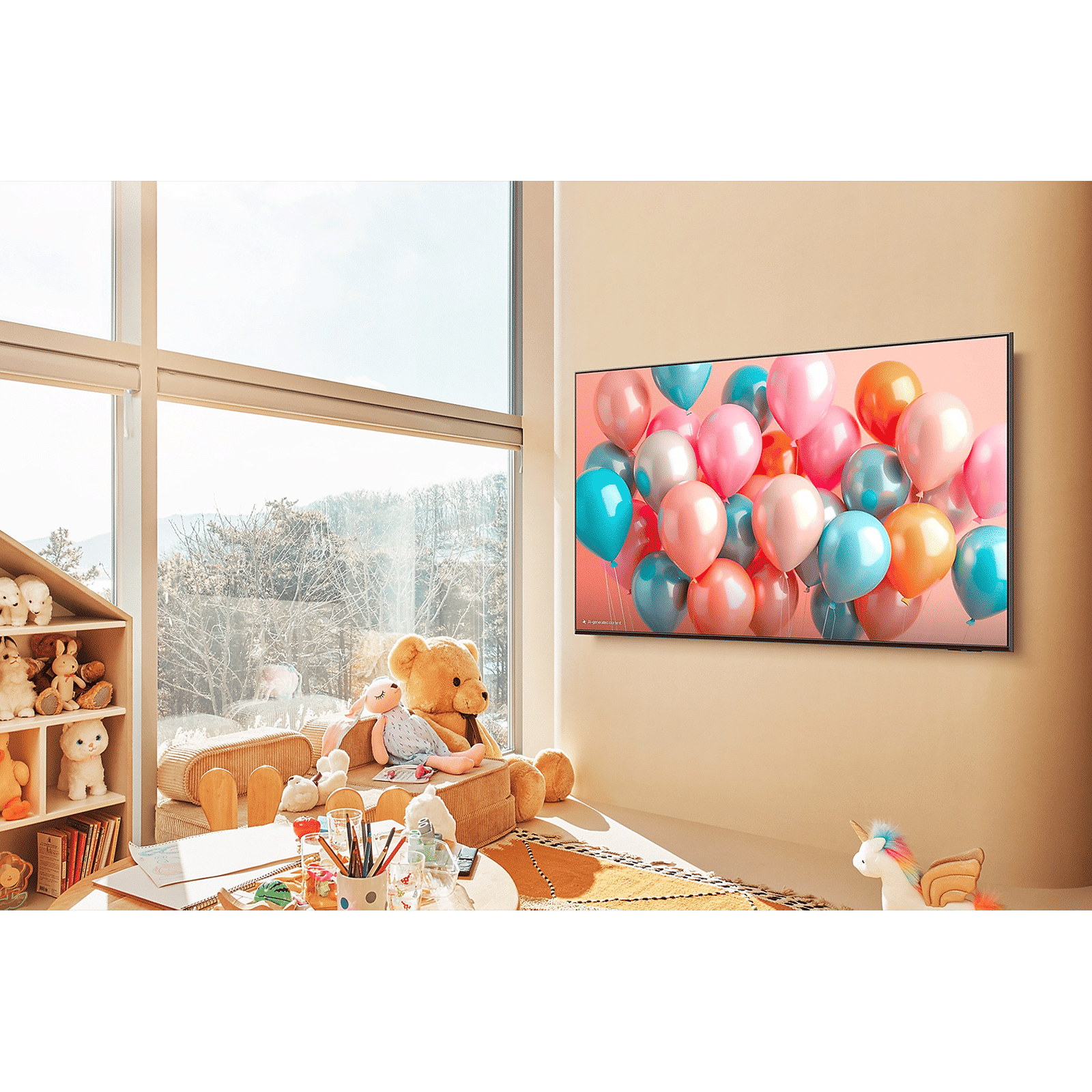 SAMSUNG Q7F 215.9 cm (85 inch) QLED 4K Ultra HD Smart Tizen TV with Google Voice Assistant (2025 model)_10