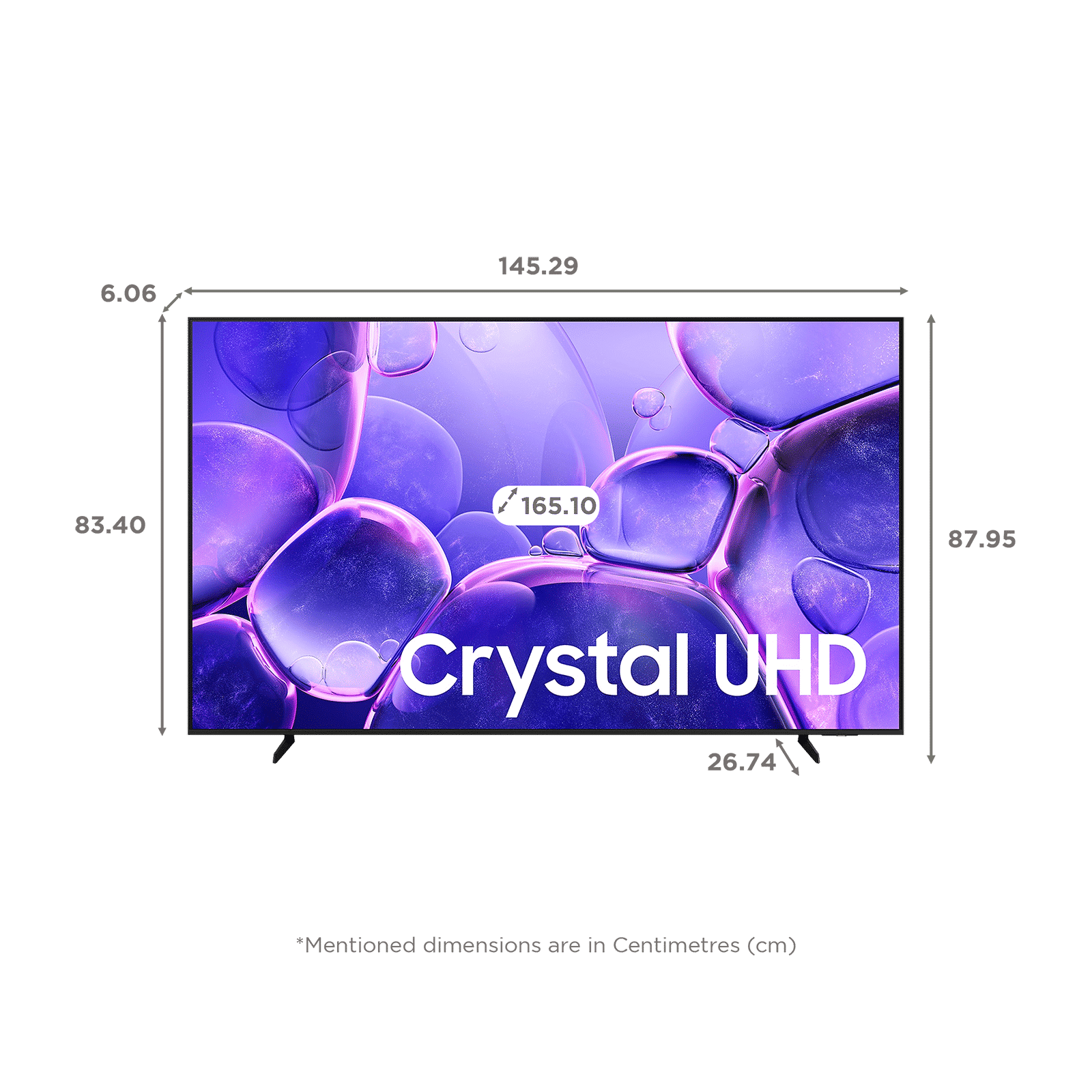 SAMSUNG U8100F 165.1 cm (65 inch) 4K Ultra HD LED Smart Tizen TV with Alexa & Google Assistant (2025 model) SAMSUNG U8100F 165.1 cm (65 inch) 4K Ultra HD LED Smart Tizen TV with Alexa & Google Assistant (2025 model)_2