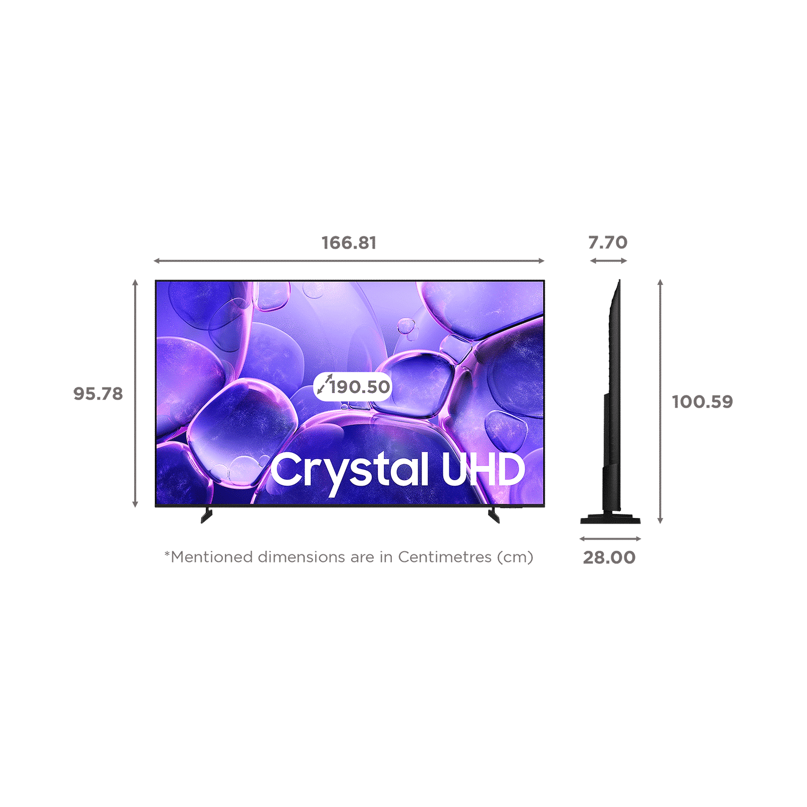 SAMSUNG U8300F 190 cm (75 inch) 4K Ultra HD LED Smart Tizen TV with Alexa & Google Assistant (2025 model)_2