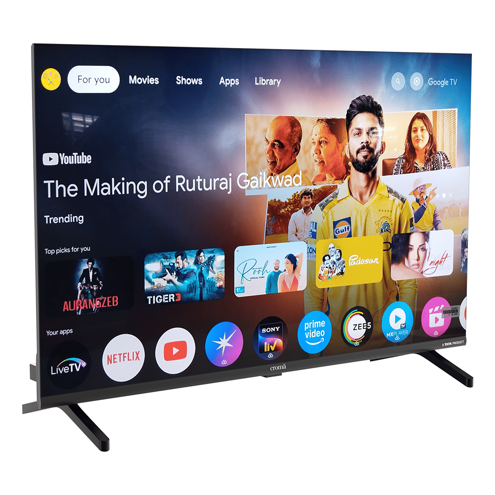 Croma 109.22 cm (43 inch) 4K Ultra HD LED Google TV with Dolby Audio Croma 109.22 cm (43 inch) 4K Ultra HD LED Google TV with Dolby Audio_9