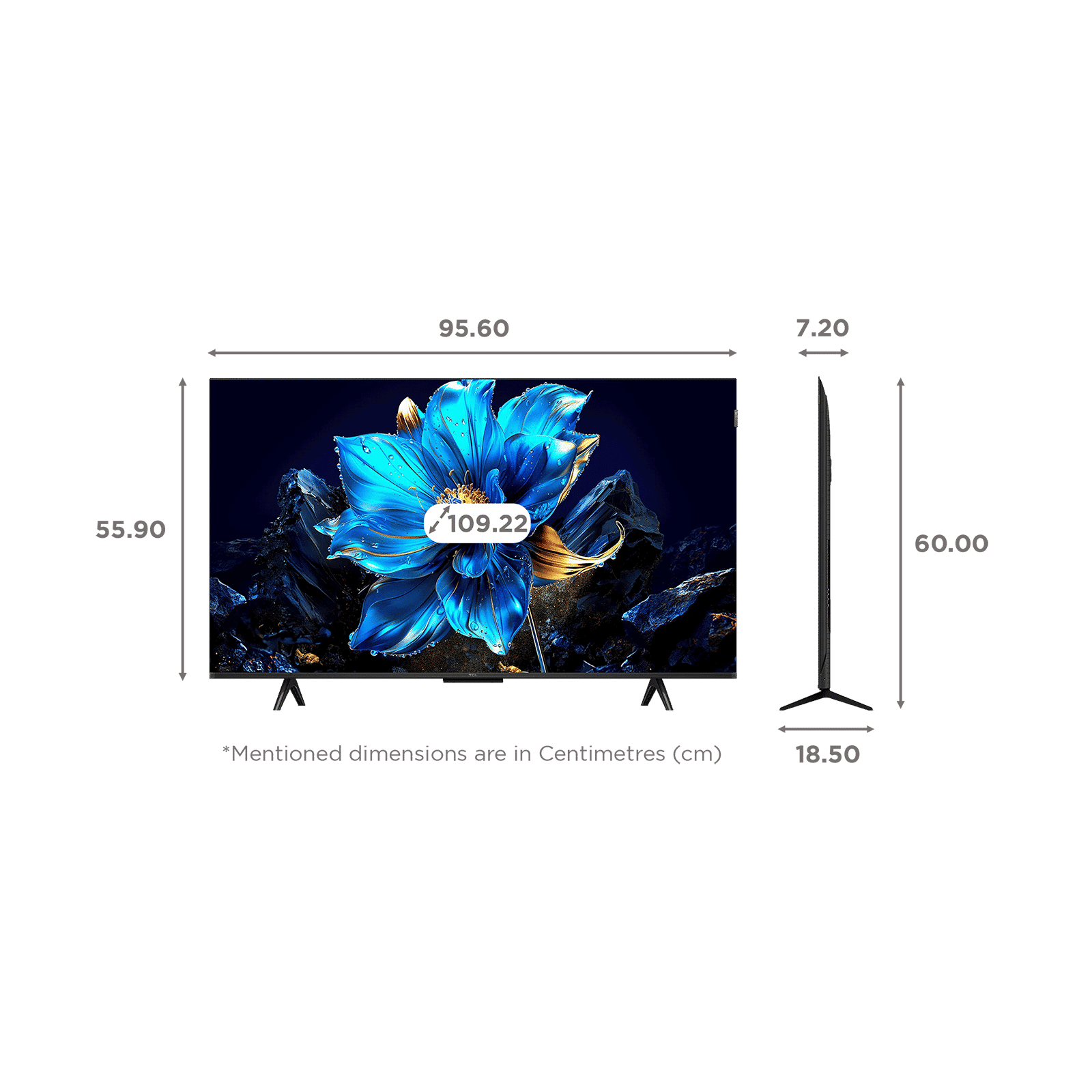 TCL P7K 109.22 cm (43 inch) QLED 4K Ultra HD Smart Google TV with Google Voice Assistant (2025 model) TCL P7K 109.22 cm (43 inch) QLED 4K Ultra HD Smart Google TV with Google Voice Assistant (2025 model)_2