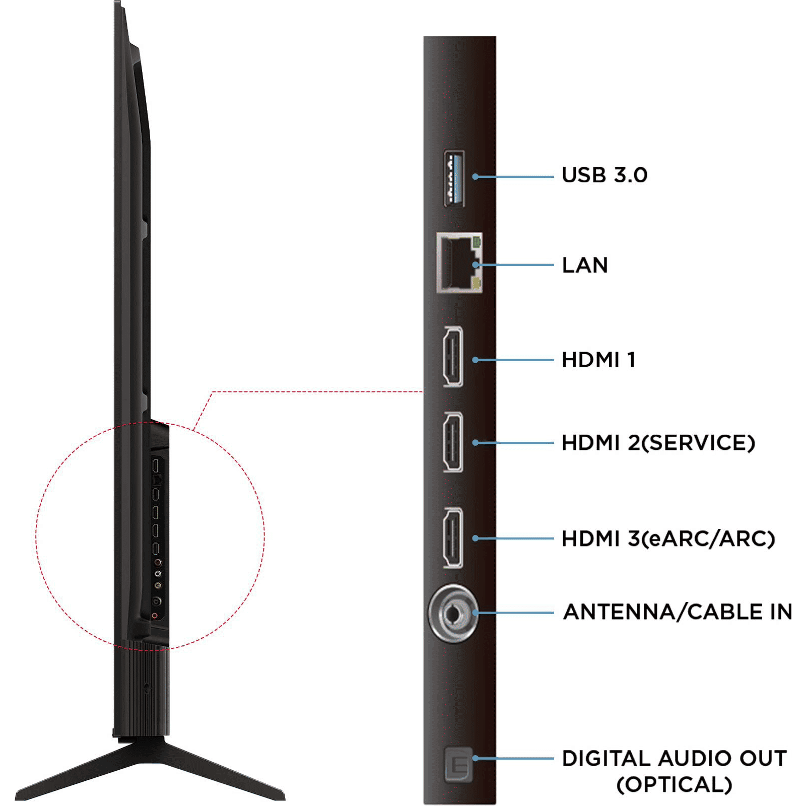 TCL V6C 139.7 cm (55 inch) 4K Ultra HD LED Smart Google TV with Google Voice Assistant (2025 model)_9