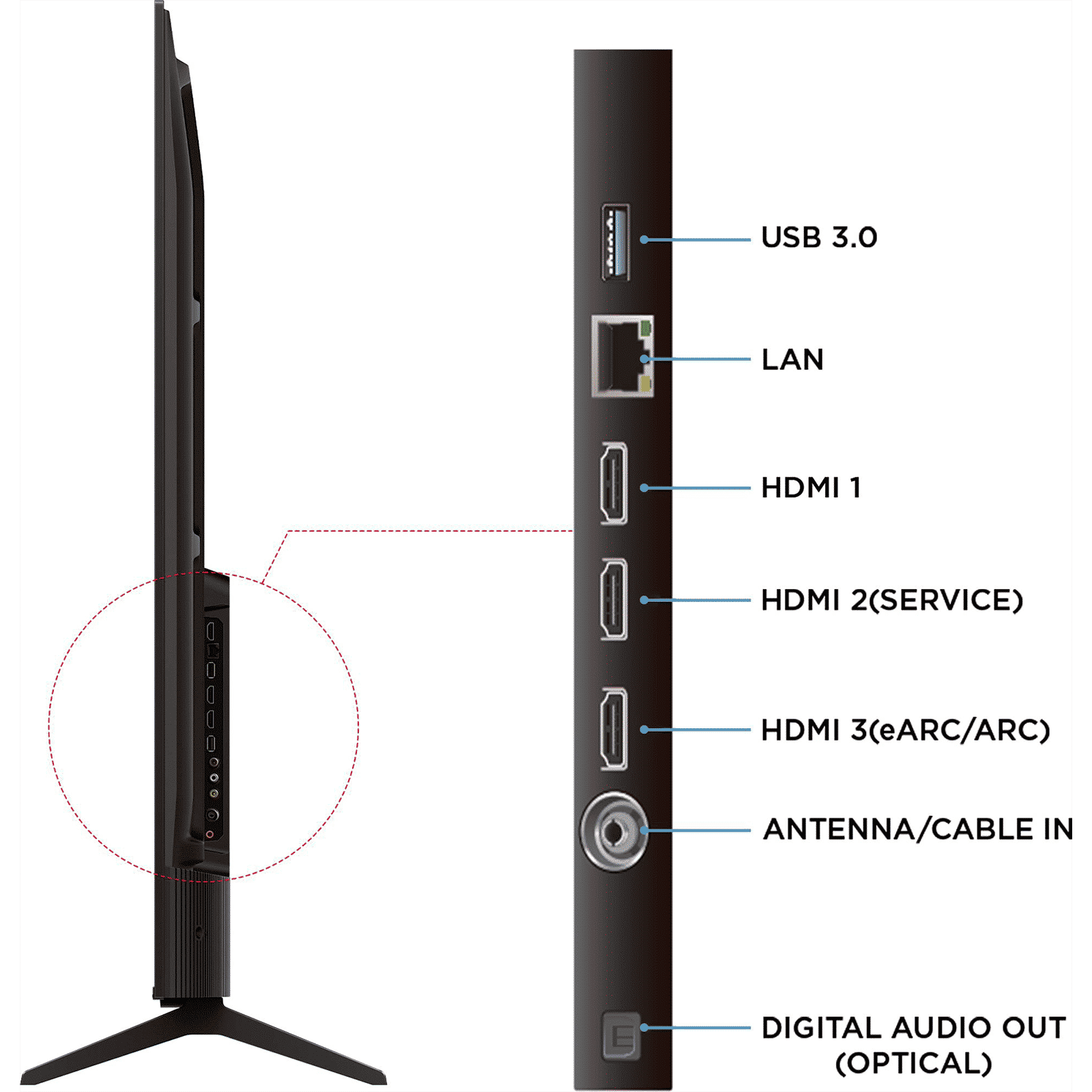 TCL V6C 165.1 cm (65 inch) 4K Ultra HD LED Smart Google TV with Google Voice Assistant (2025 model) TCL V6C 165.1 cm (65 inch) 4K Ultra HD LED Smart Google TV with Google Voice Assistant (2025 model)_9
