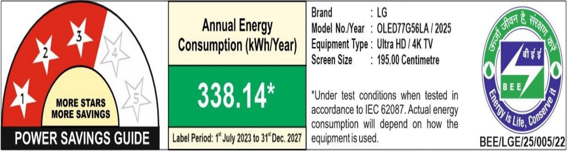 LG evo AI G5 195 cm (77 inch) OLED 4K Ultra HD Smart WebOS 25 TV with Dolby Atmos (2025 model)_5