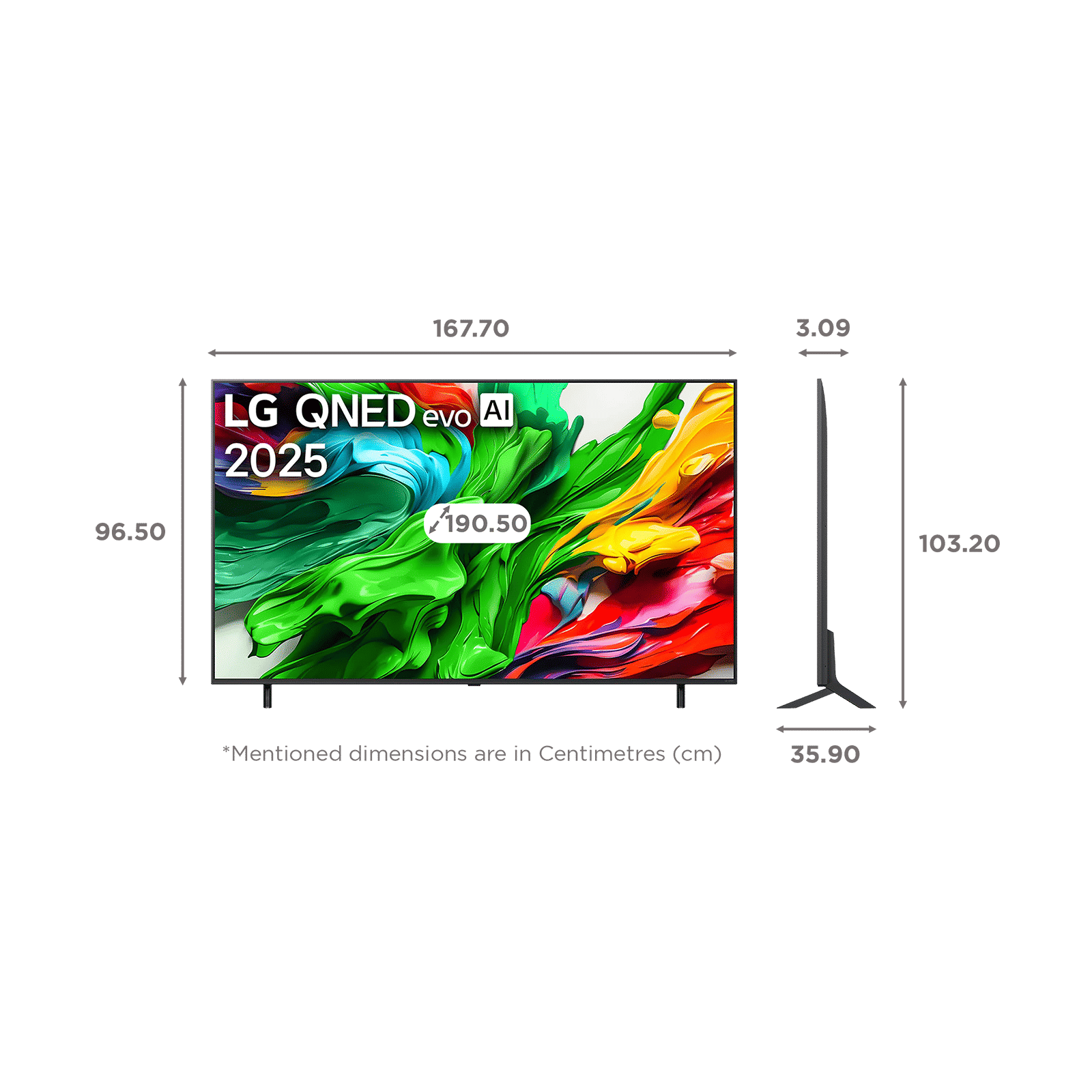 LG 190.5 cm (75 inch) 4K QNED MiniLed Smart WebOS TV with Dolby Vision & Dolby Atmos (2025 Model)_2